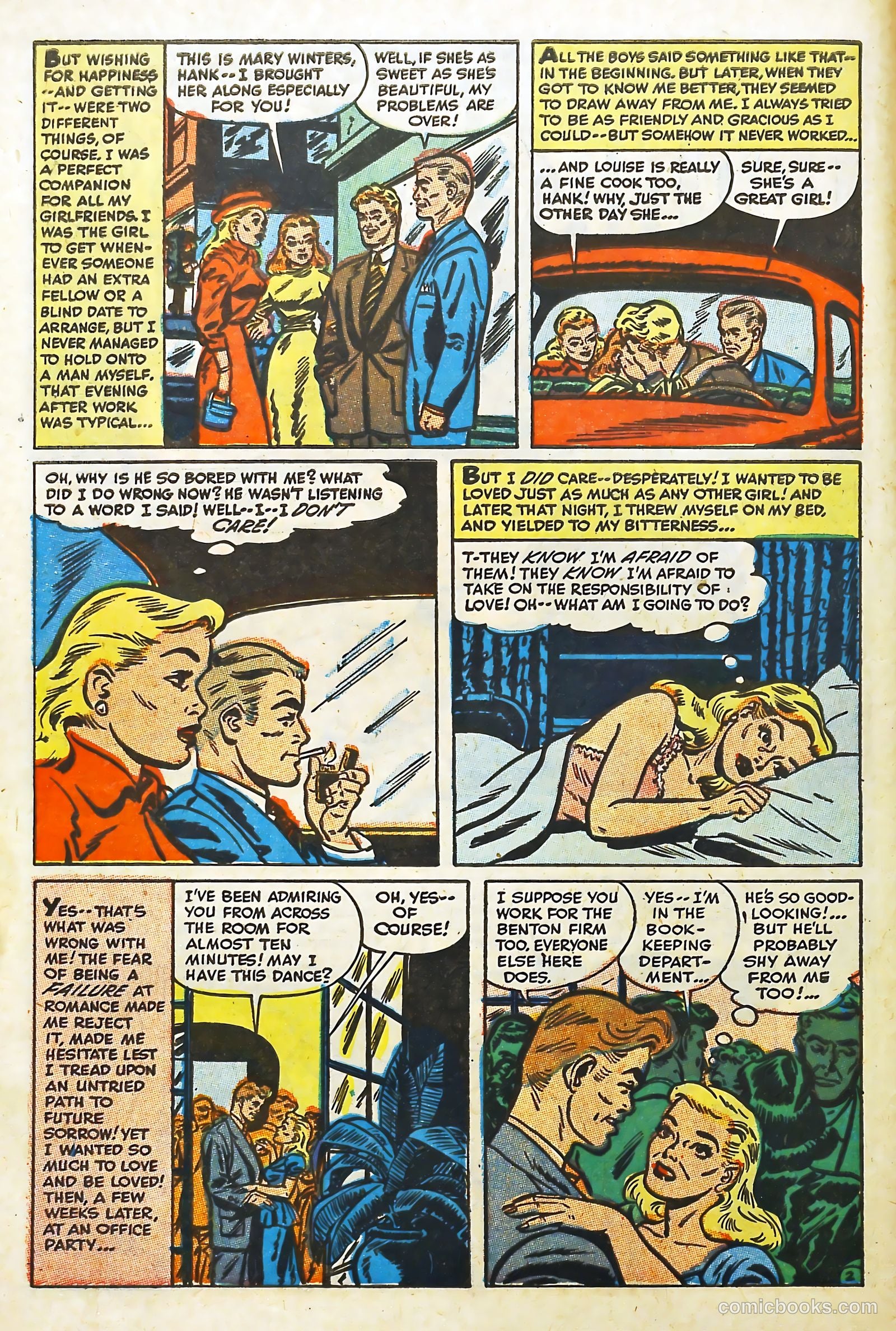 Love Illustrated #22 (1953) — page 6 of 36