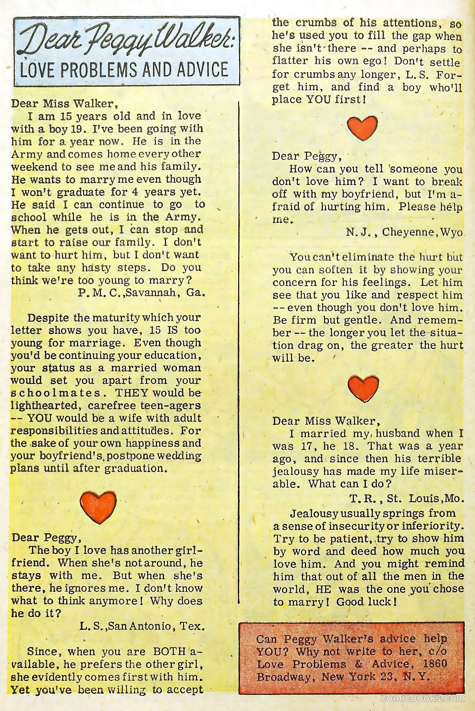 Love Illustrated #22 (1953) — page 10 of 36
