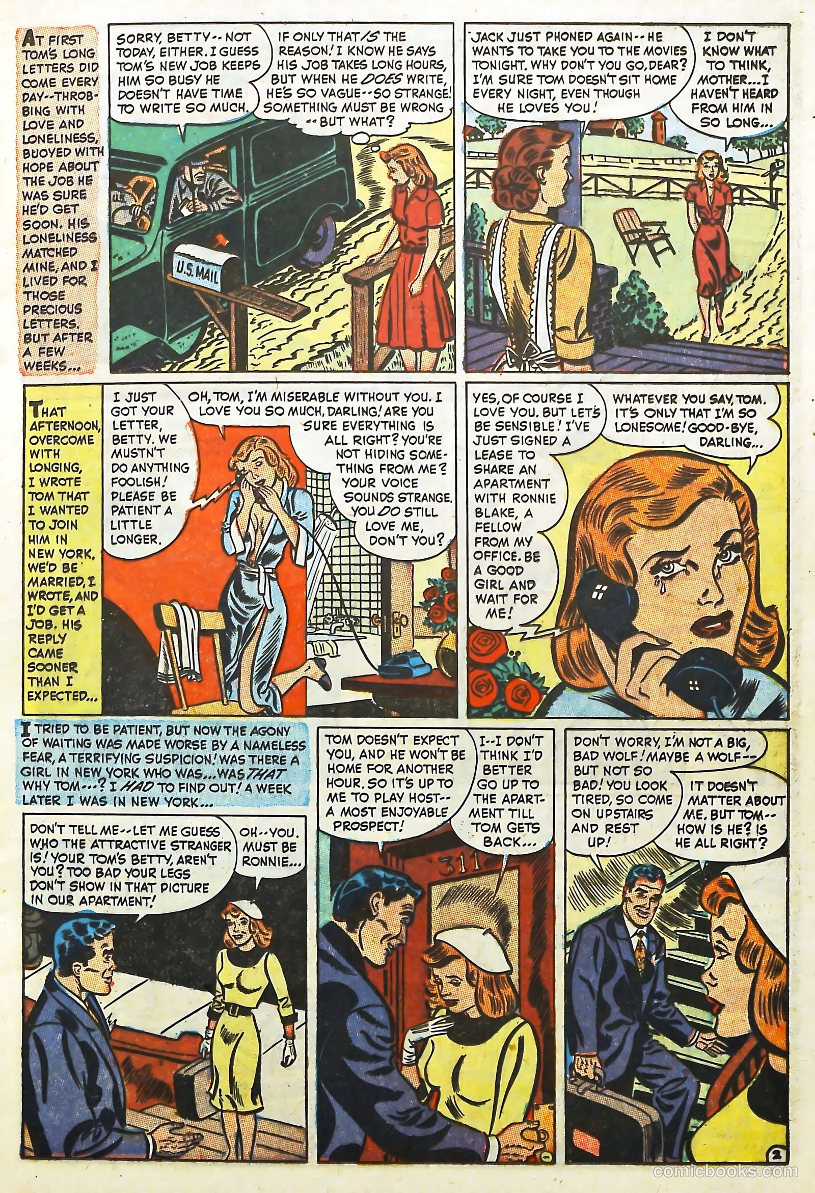 Love Illustrated #22 (1953) — page 13 of 36