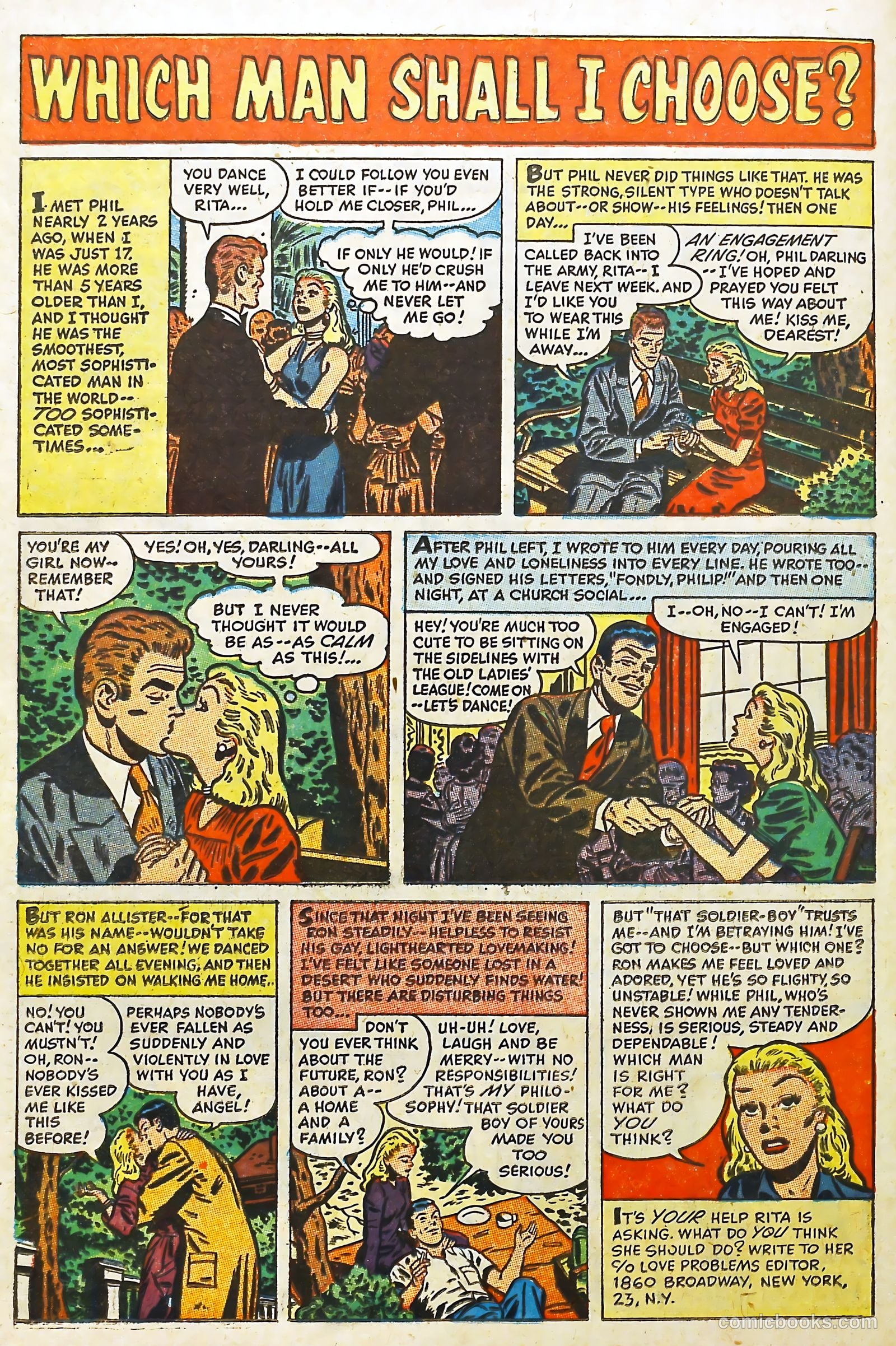 Love Illustrated #22 (1953) — page 26 of 36