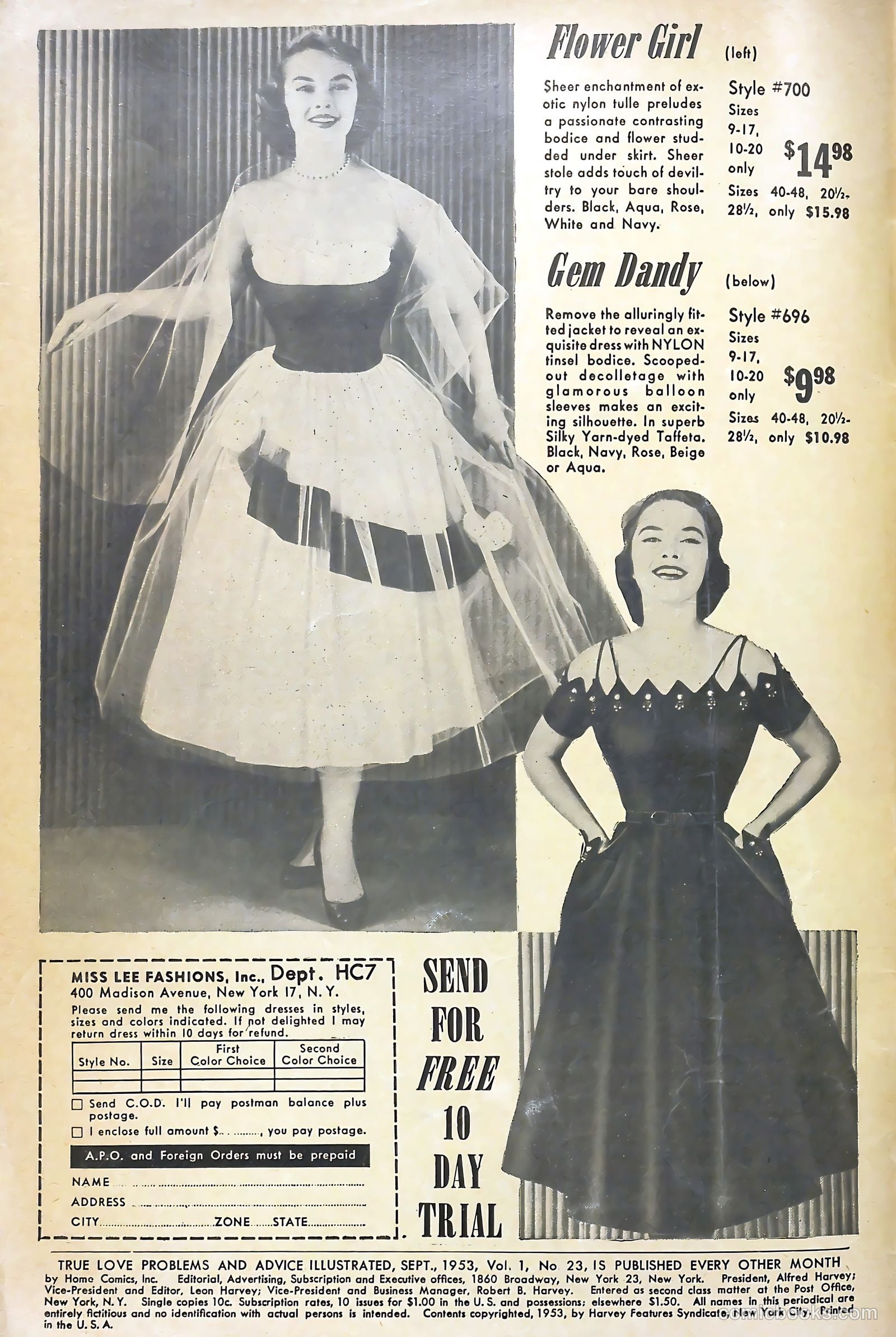 Love Illustrated #23 (1953) — page 2 of 36