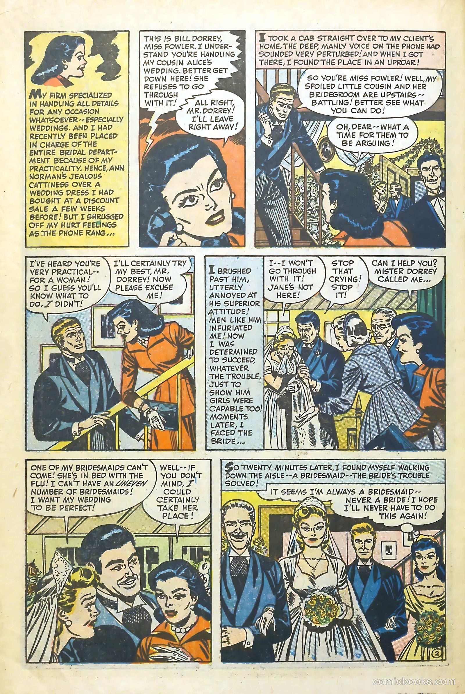 Love Illustrated #23 (1953) — page 22 of 36