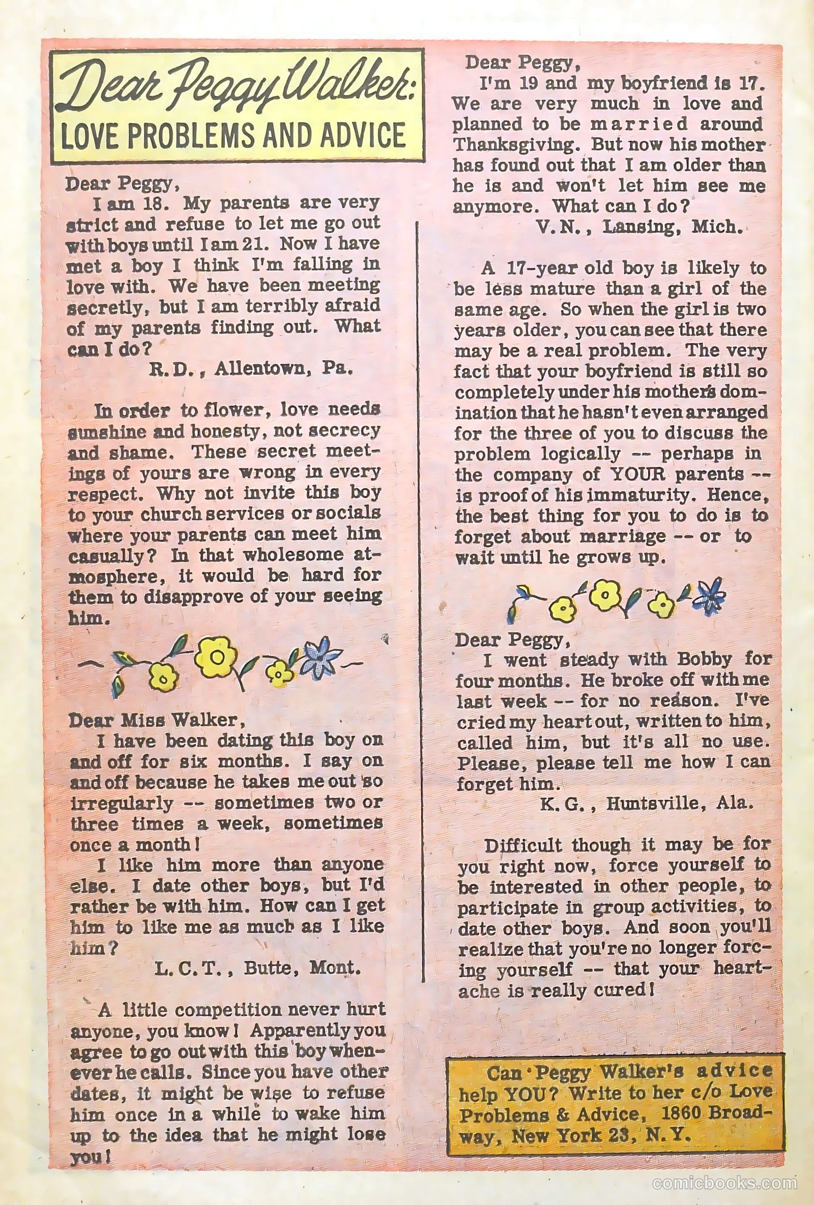 Love Illustrated #23 (1953) — page 26 of 36