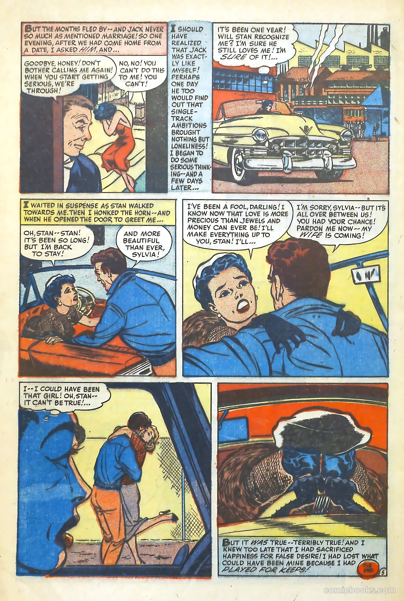 Love Illustrated #23 (1953) — page 32 of 36