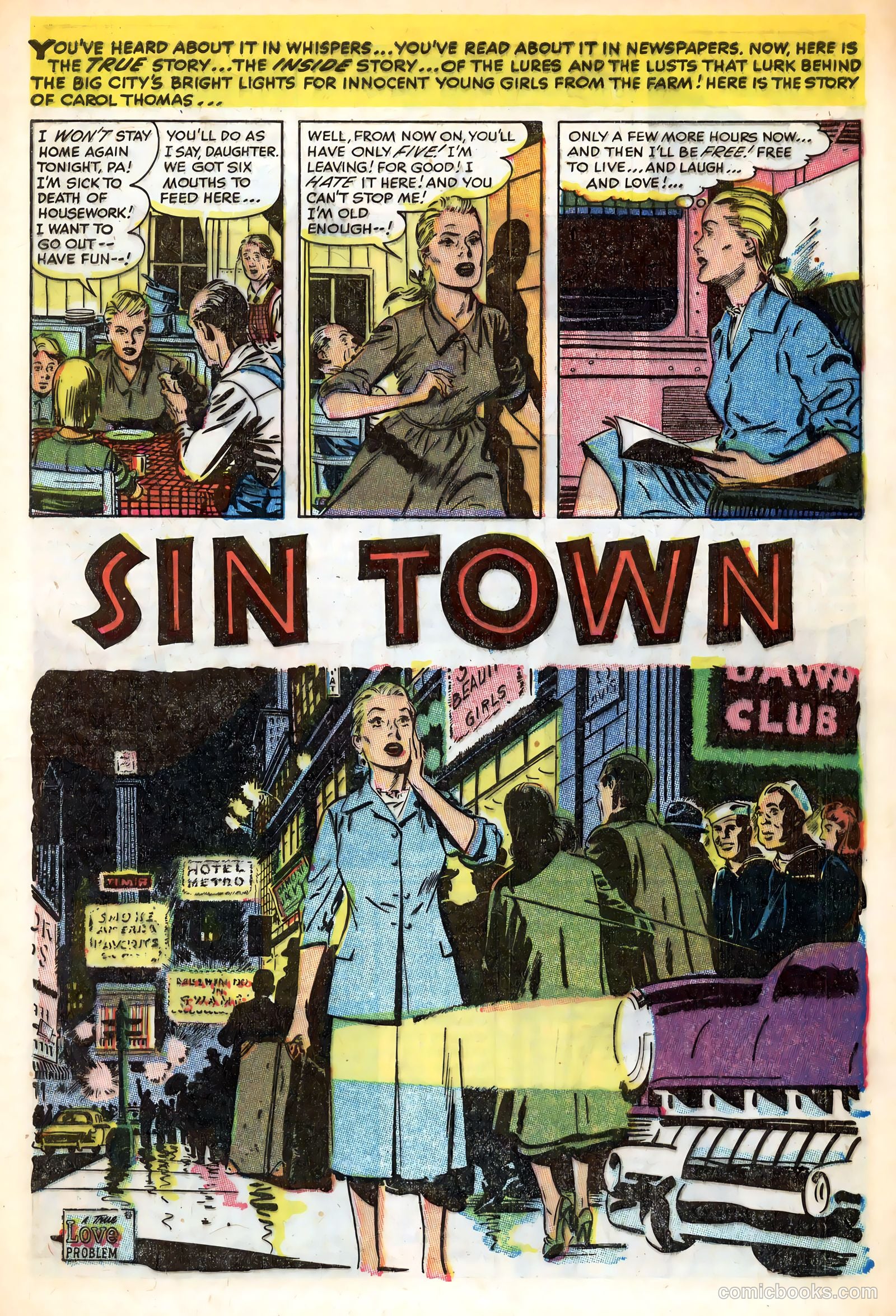 Love Illustrated #24 (1953) — page 5 of 36