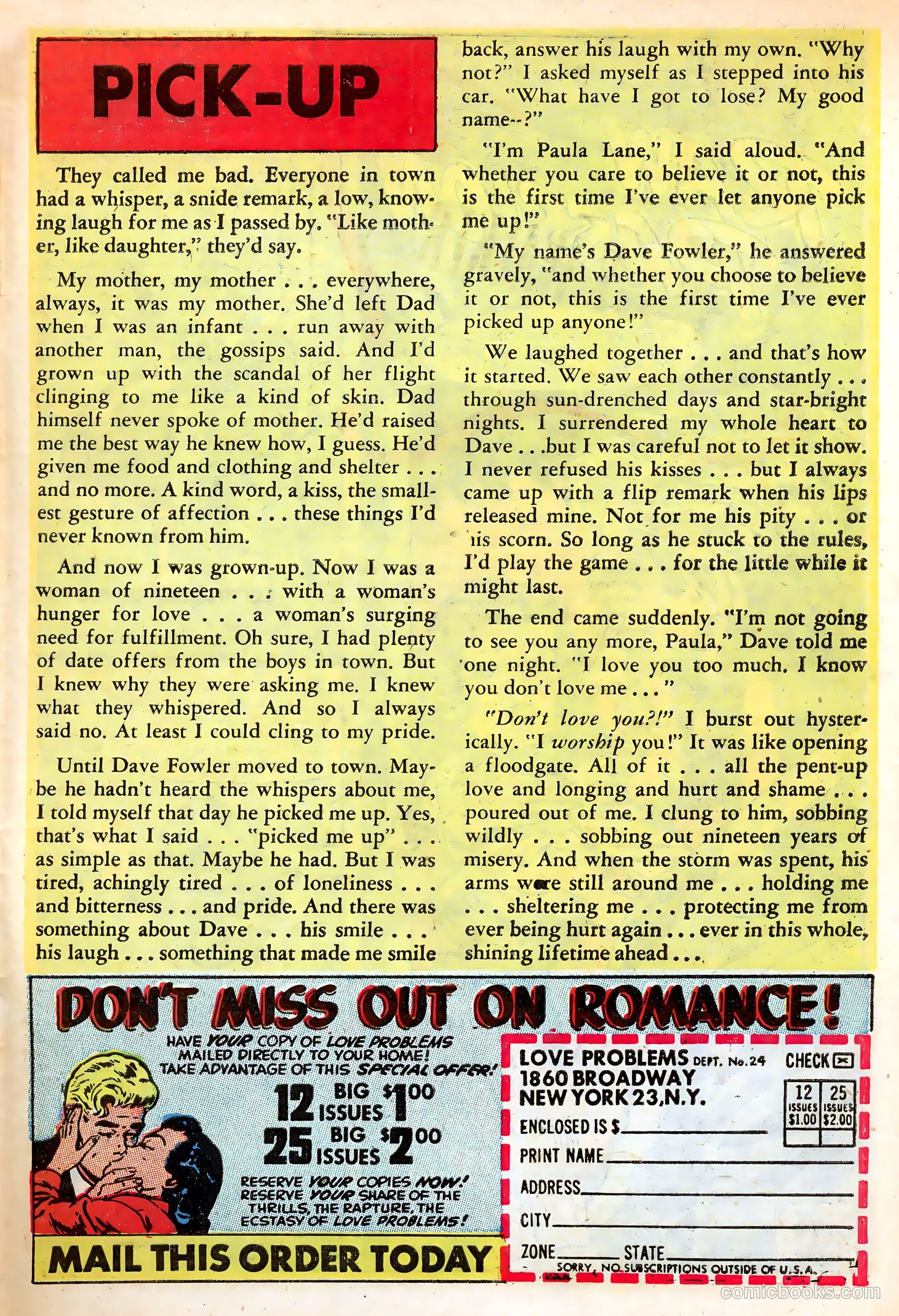 Love Illustrated #24 (1953) — page 27 of 36