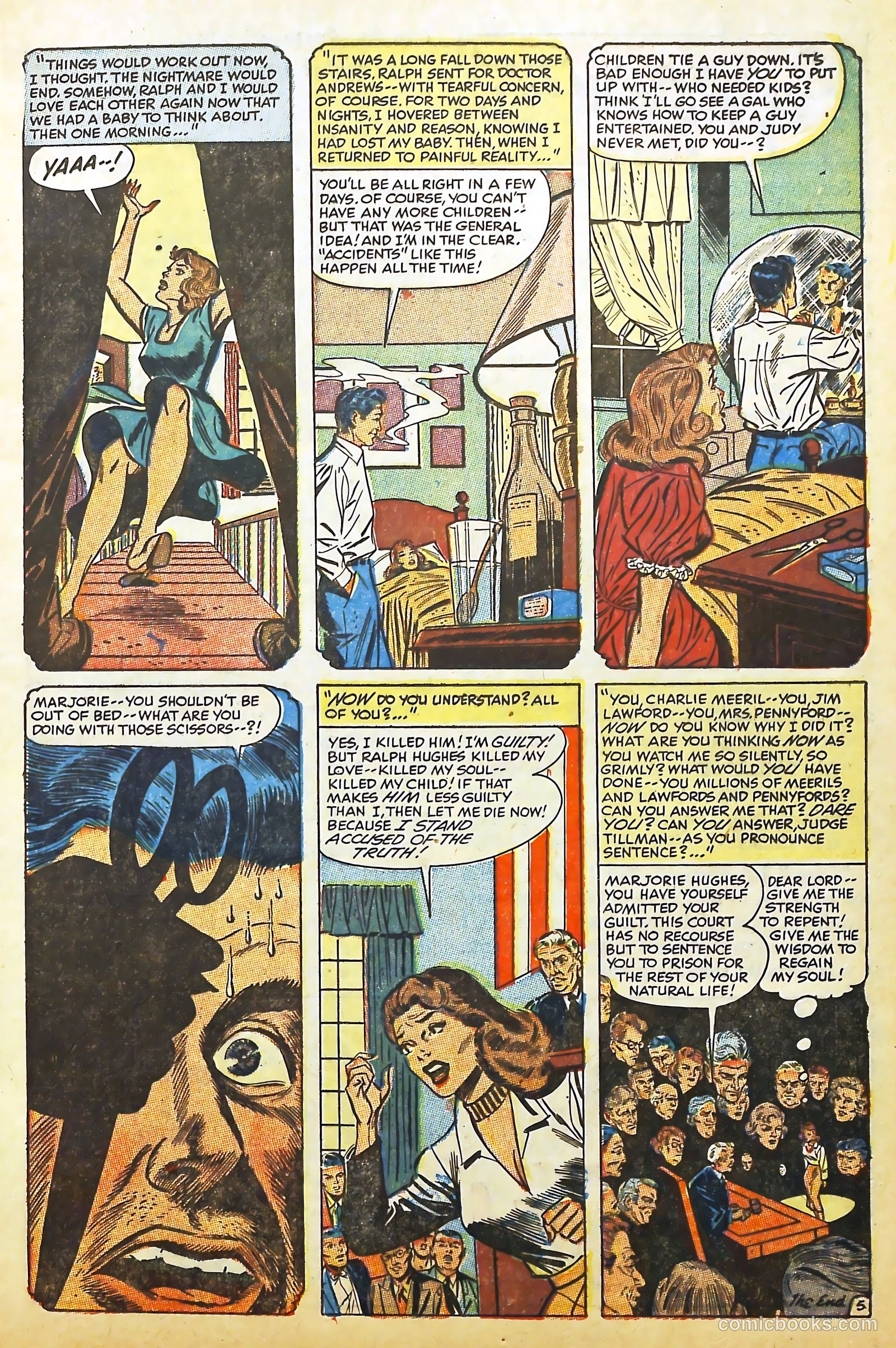 Love Illustrated #25 (1954) — page 9 of 35