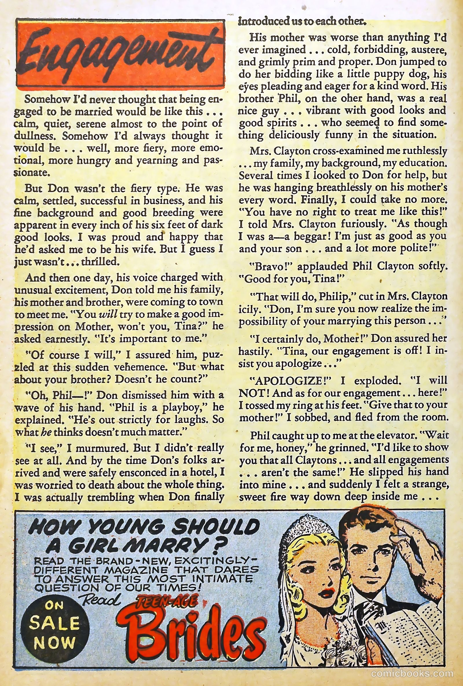 Love Illustrated #25 (1954) — page 10 of 35