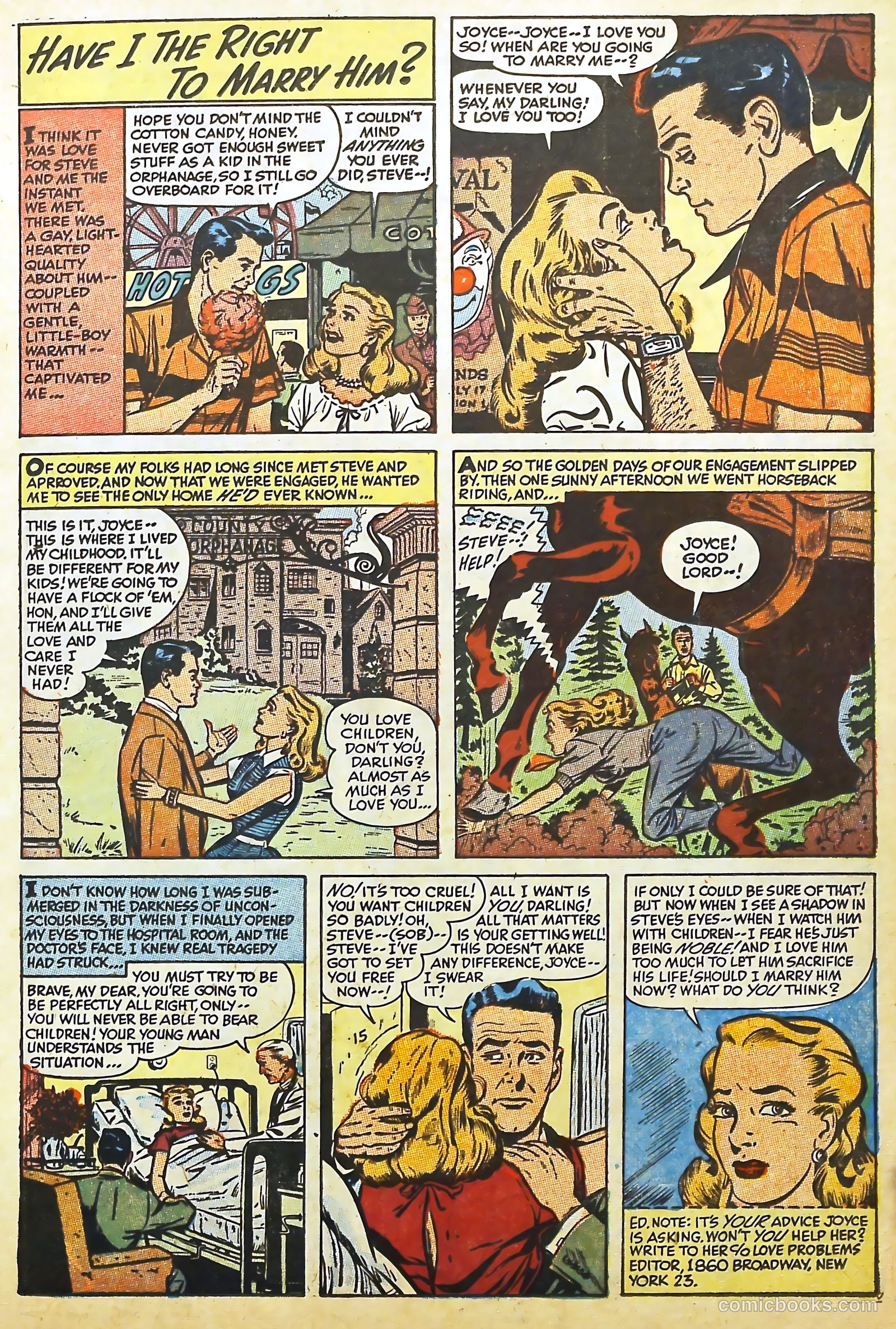 Love Illustrated #25 (1954) — page 11 of 35