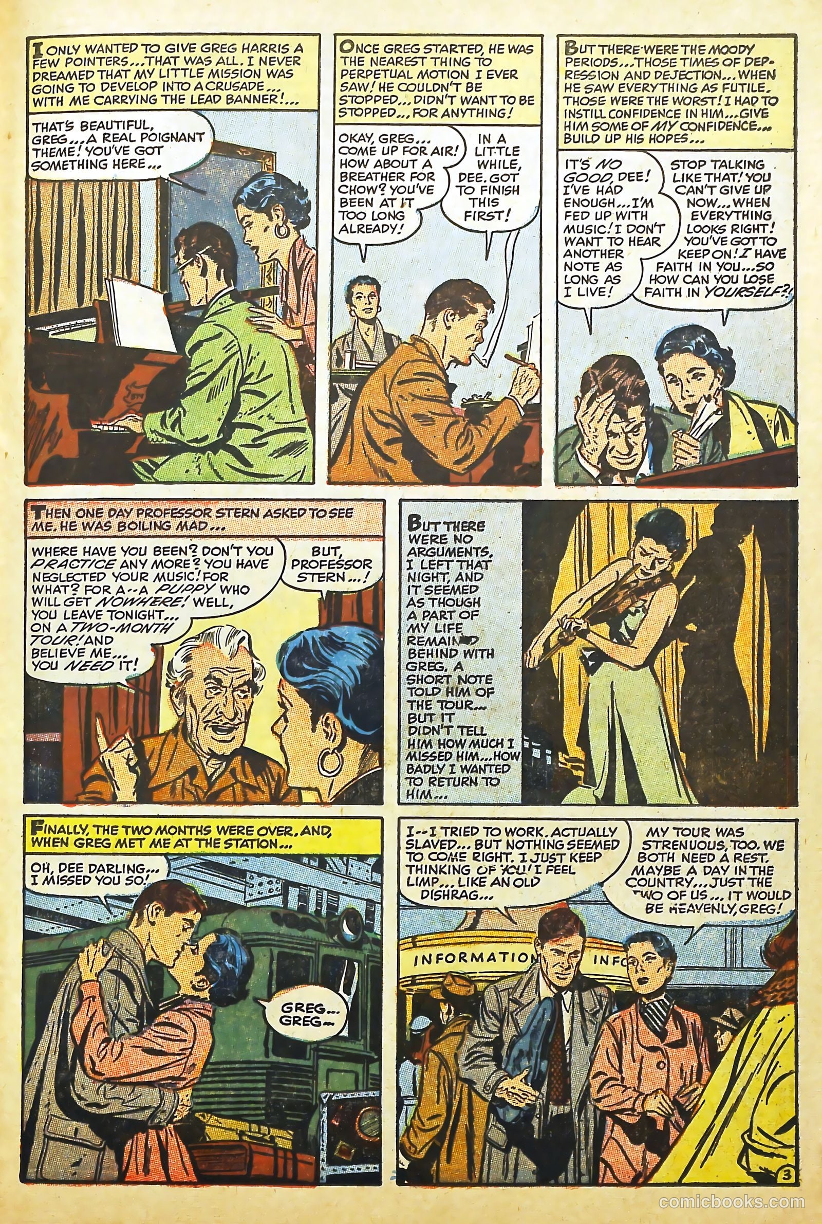 Love Illustrated #25 (1954) — page 22 of 35