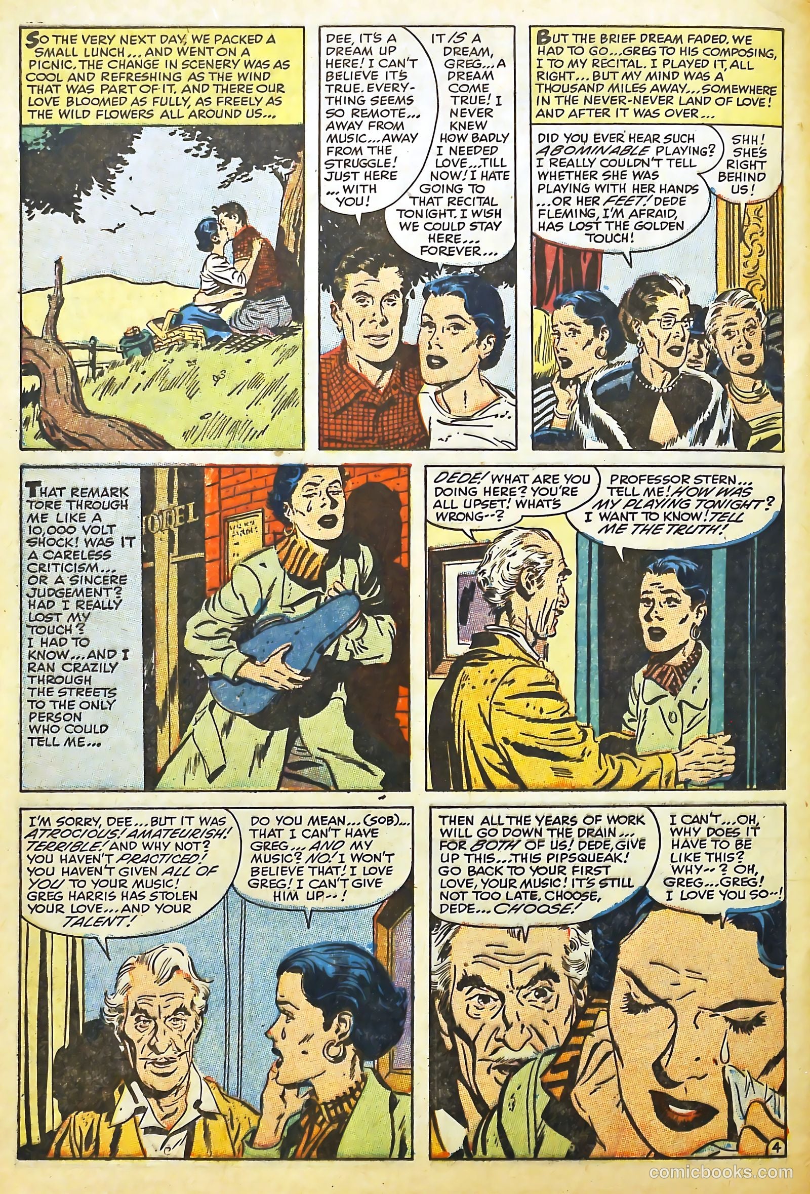 Love Illustrated #25 (1954) — page 23 of 35