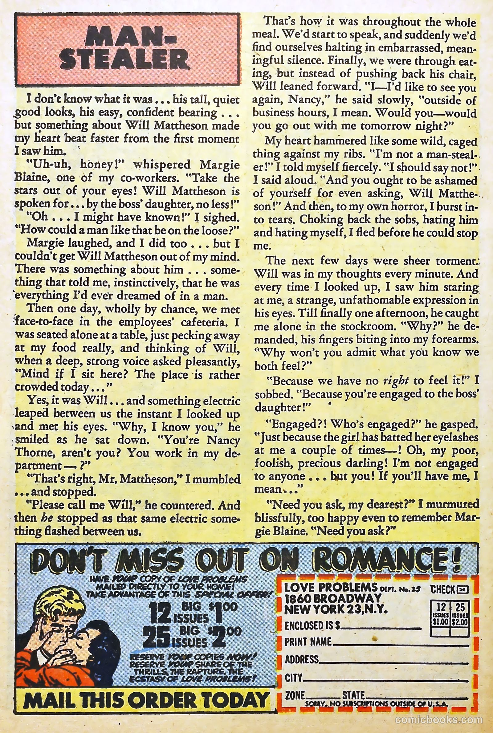 Love Illustrated #25 (1954) — page 25 of 35