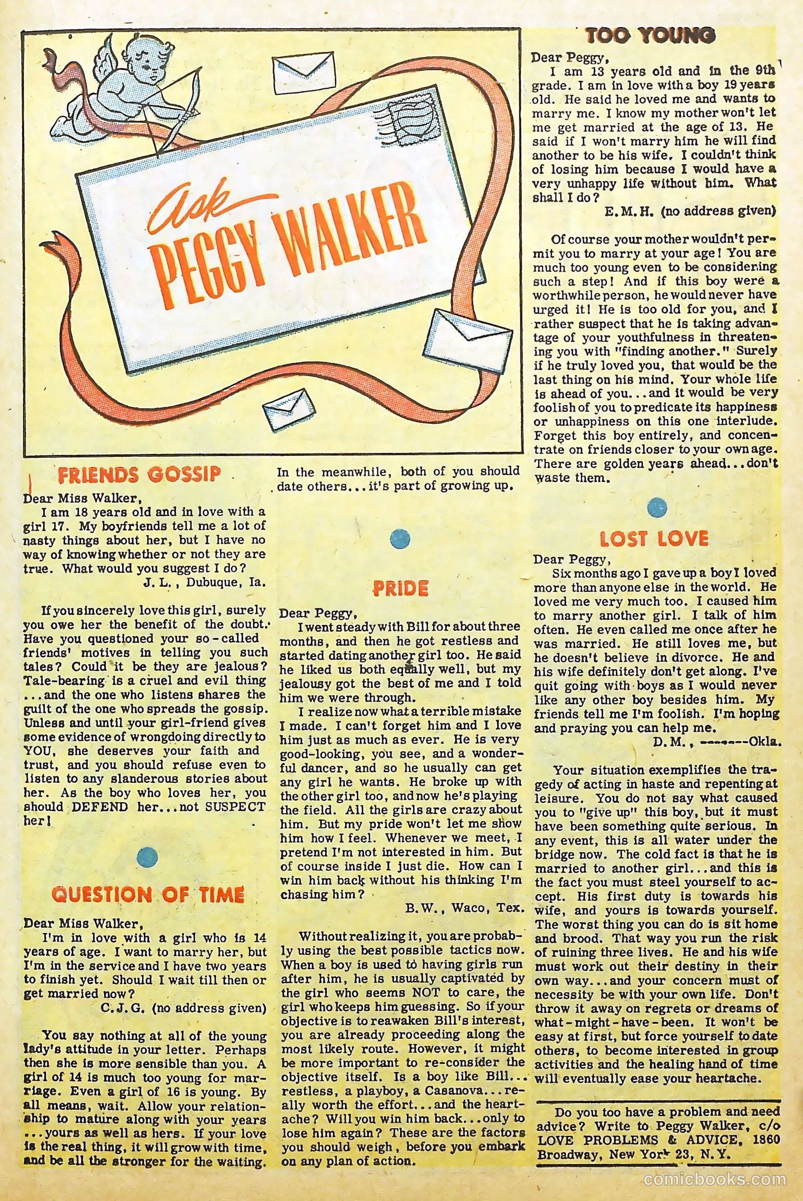 Love Illustrated #25 (1954) — page 26 of 35