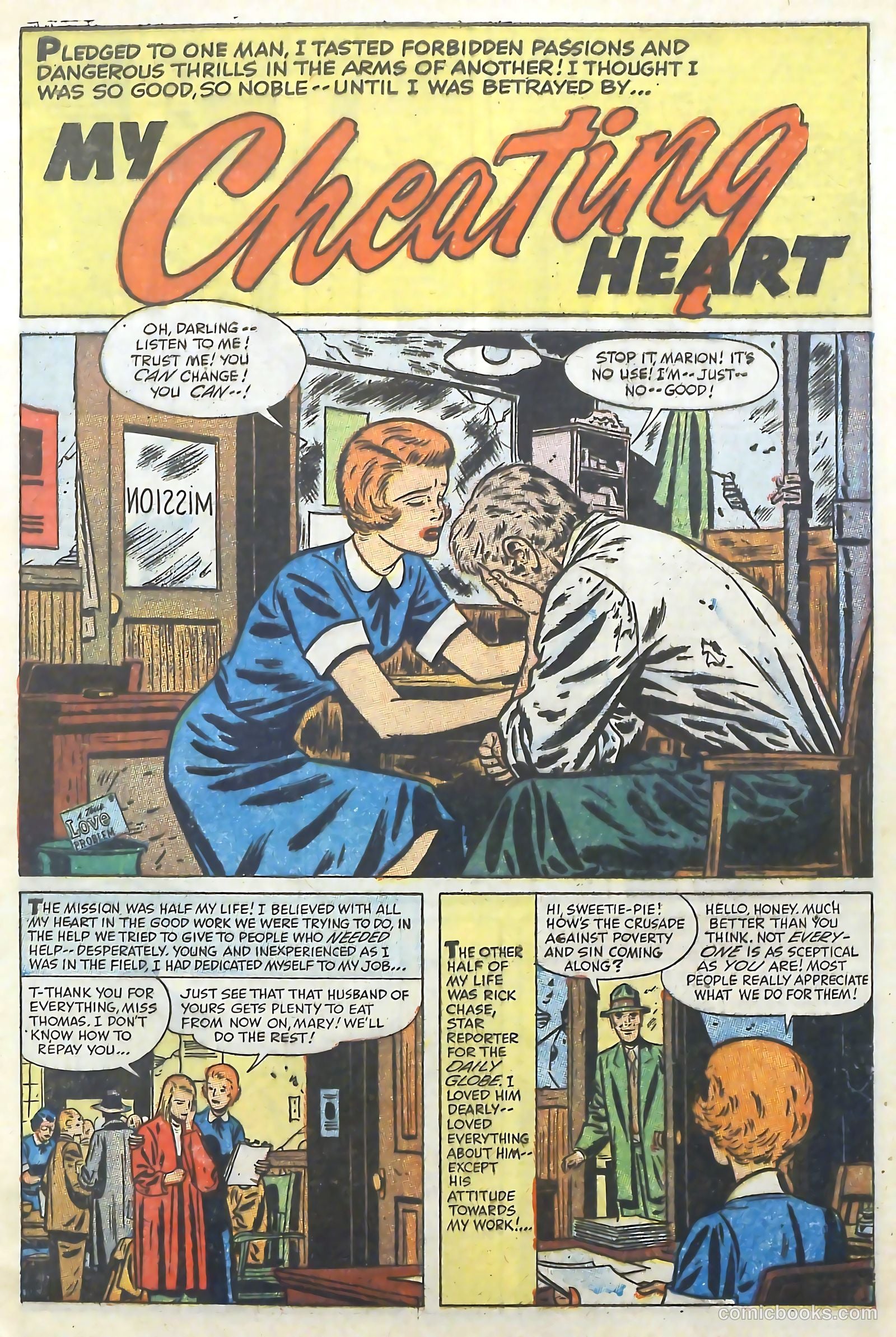 Love Illustrated #26 (1954) — page 5 of 36