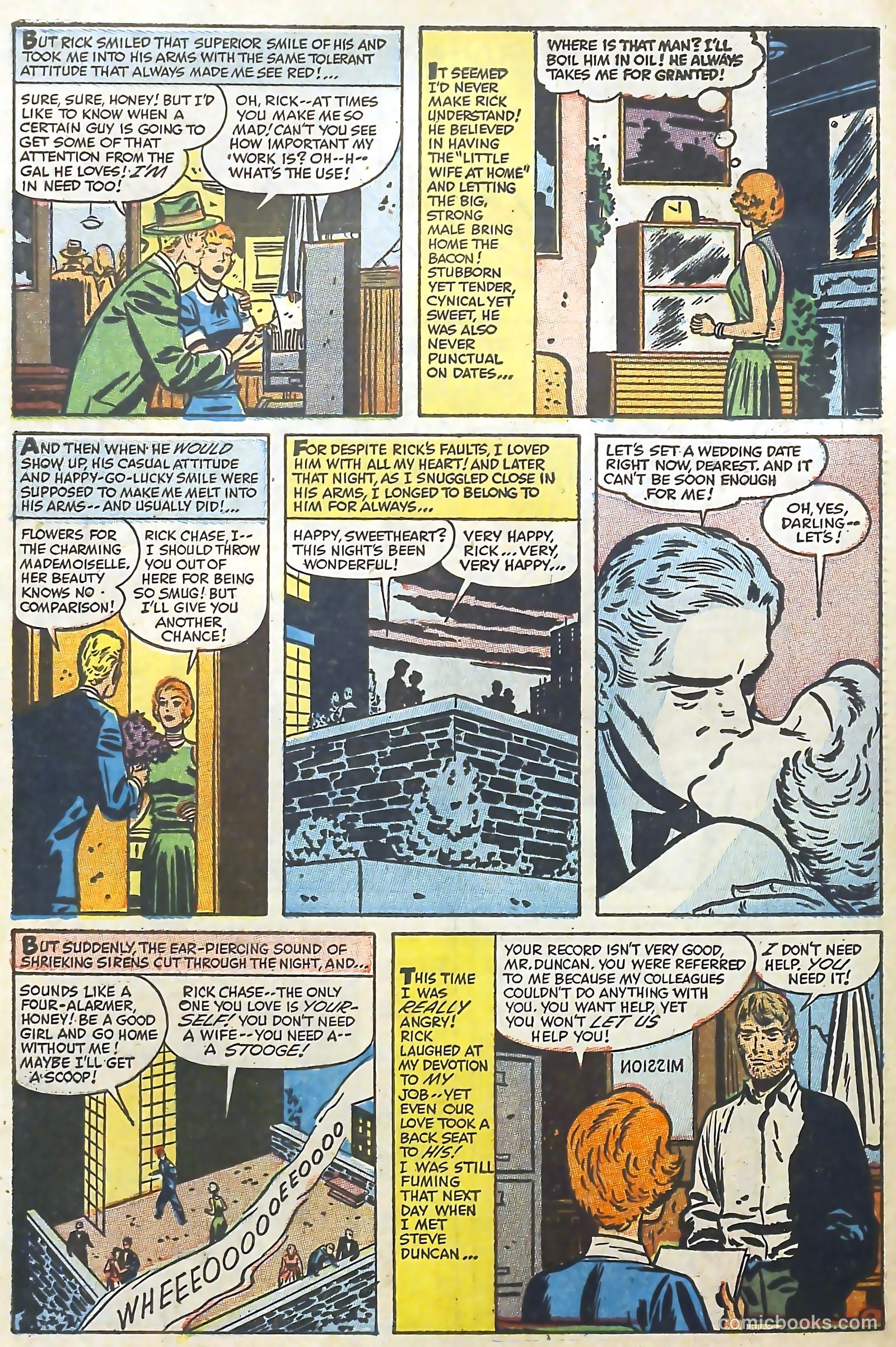 Love Illustrated #26 (1954) — page 6 of 36