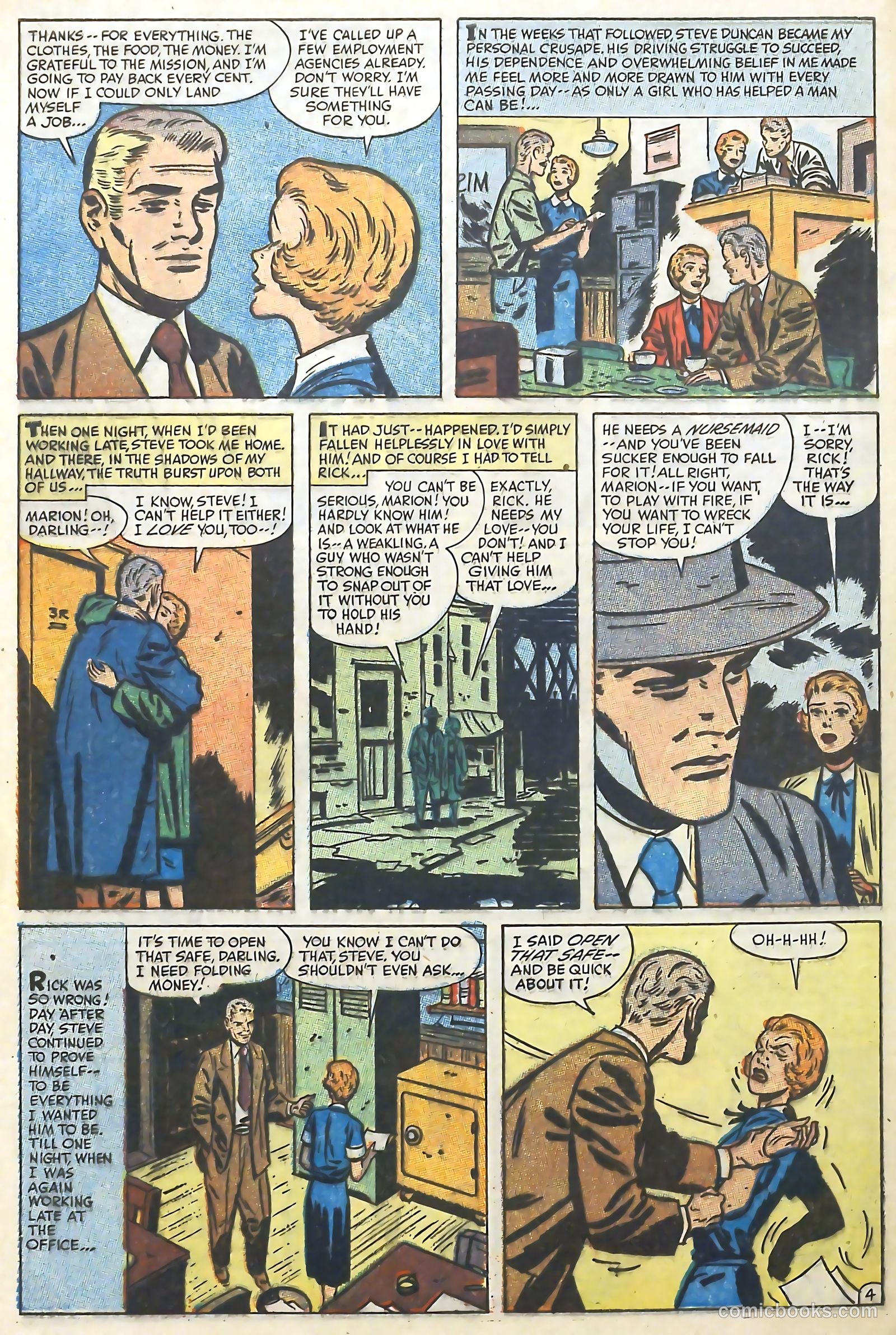 Love Illustrated #26 (1954) — page 8 of 36