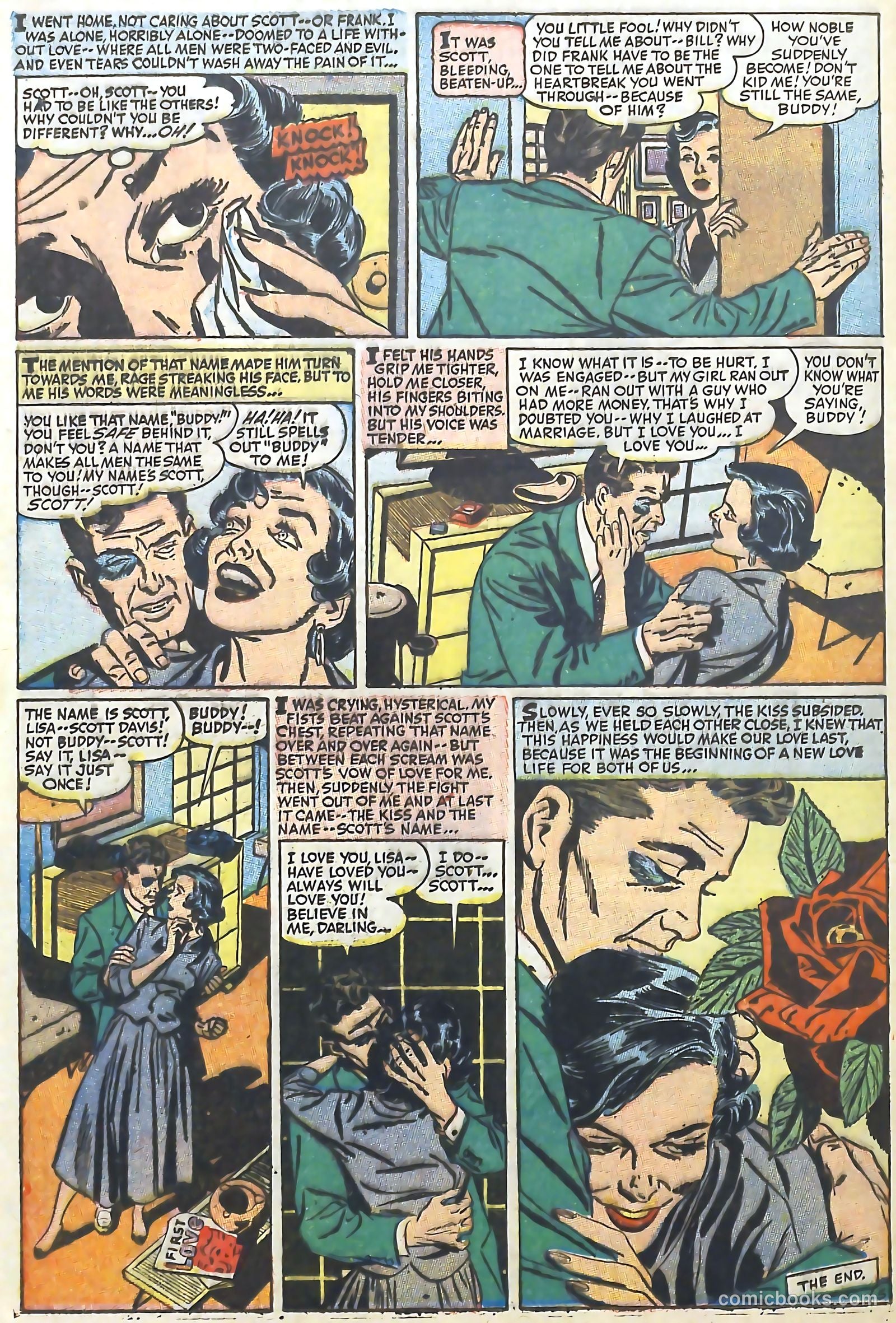 Love Illustrated #26 (1954) — page 16 of 36