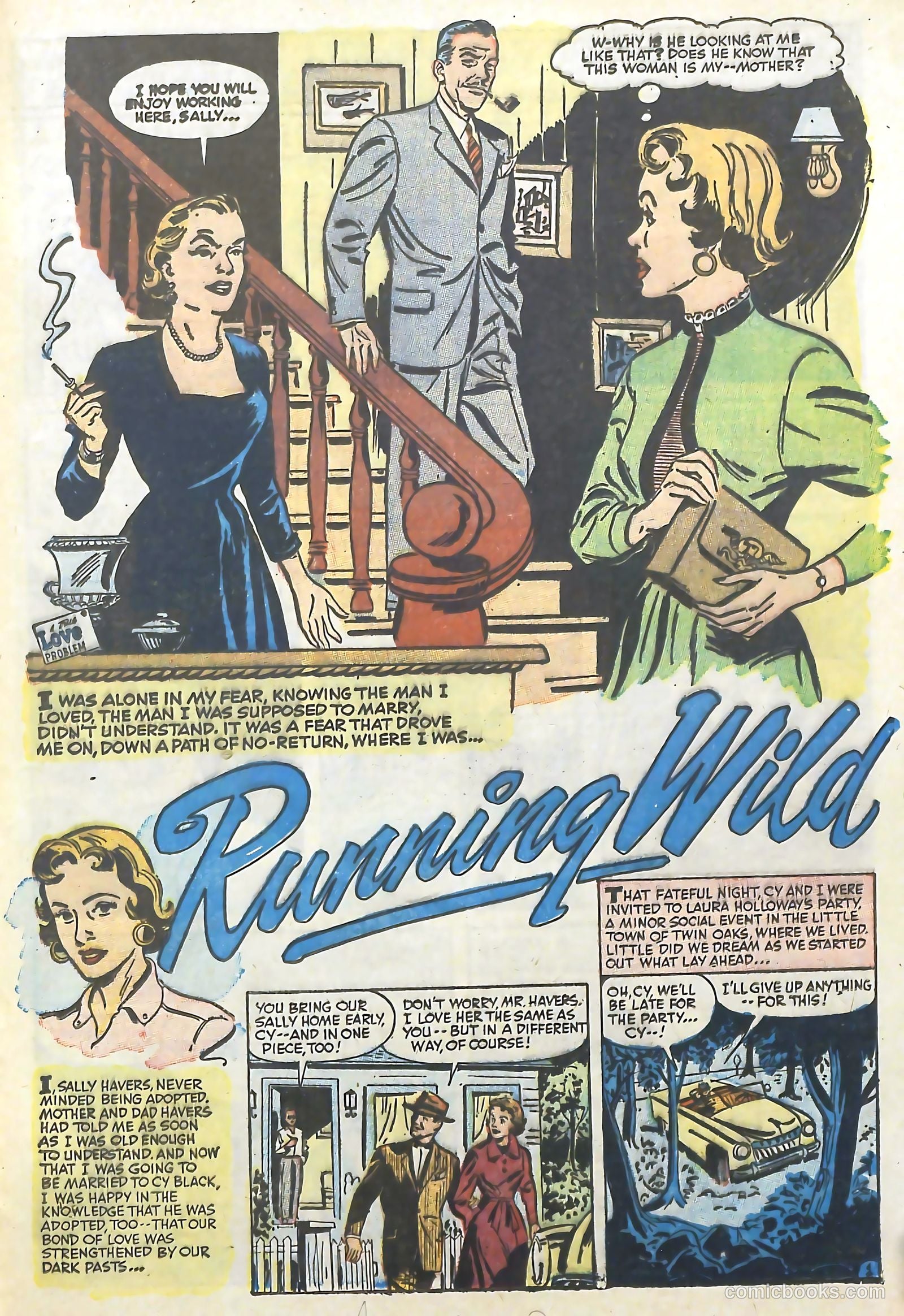 Love Illustrated #26 (1954) — page 21 of 36