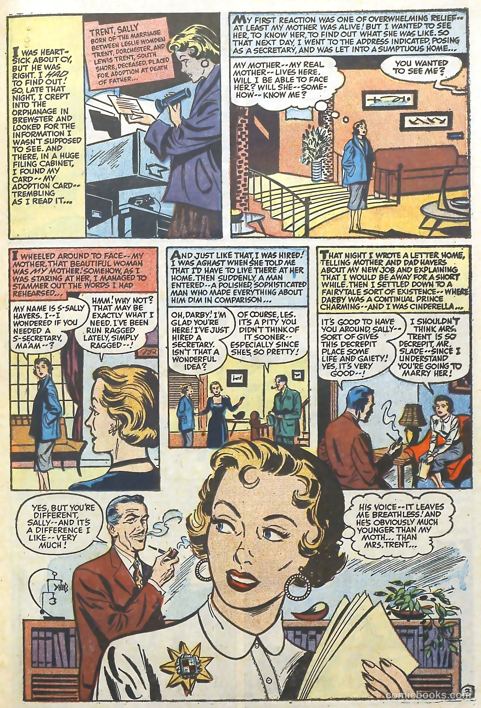 Love Illustrated #26 (1954) — page 23 of 36