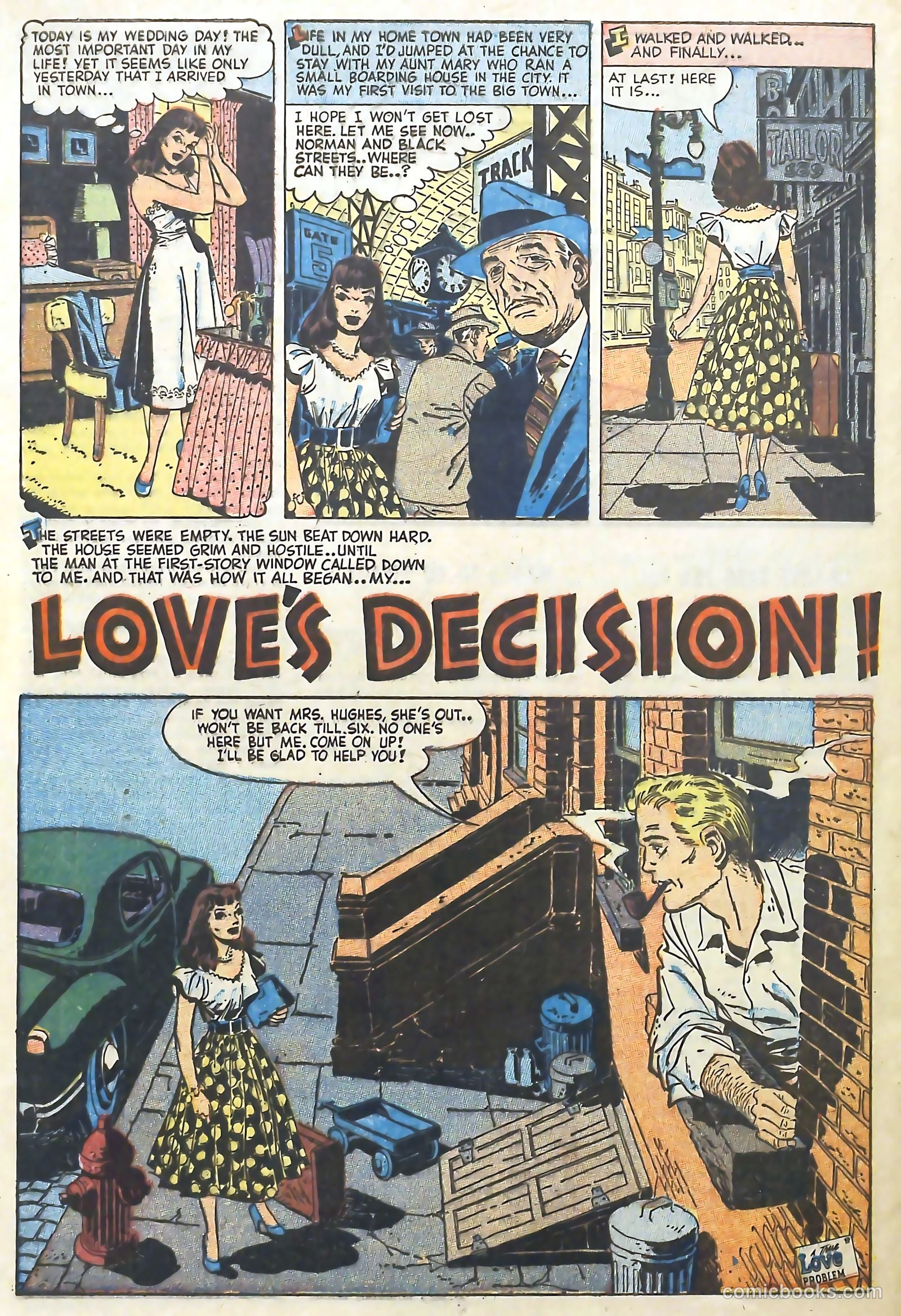 Love Illustrated #26 (1954) — page 28 of 36