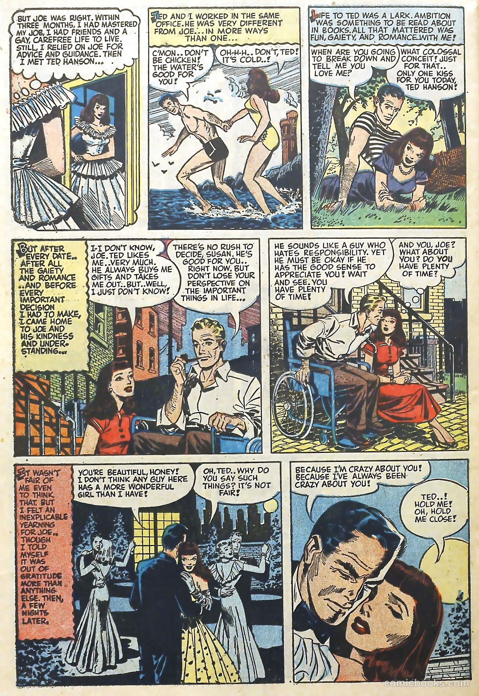 Love Illustrated #26 (1954) — page 30 of 36