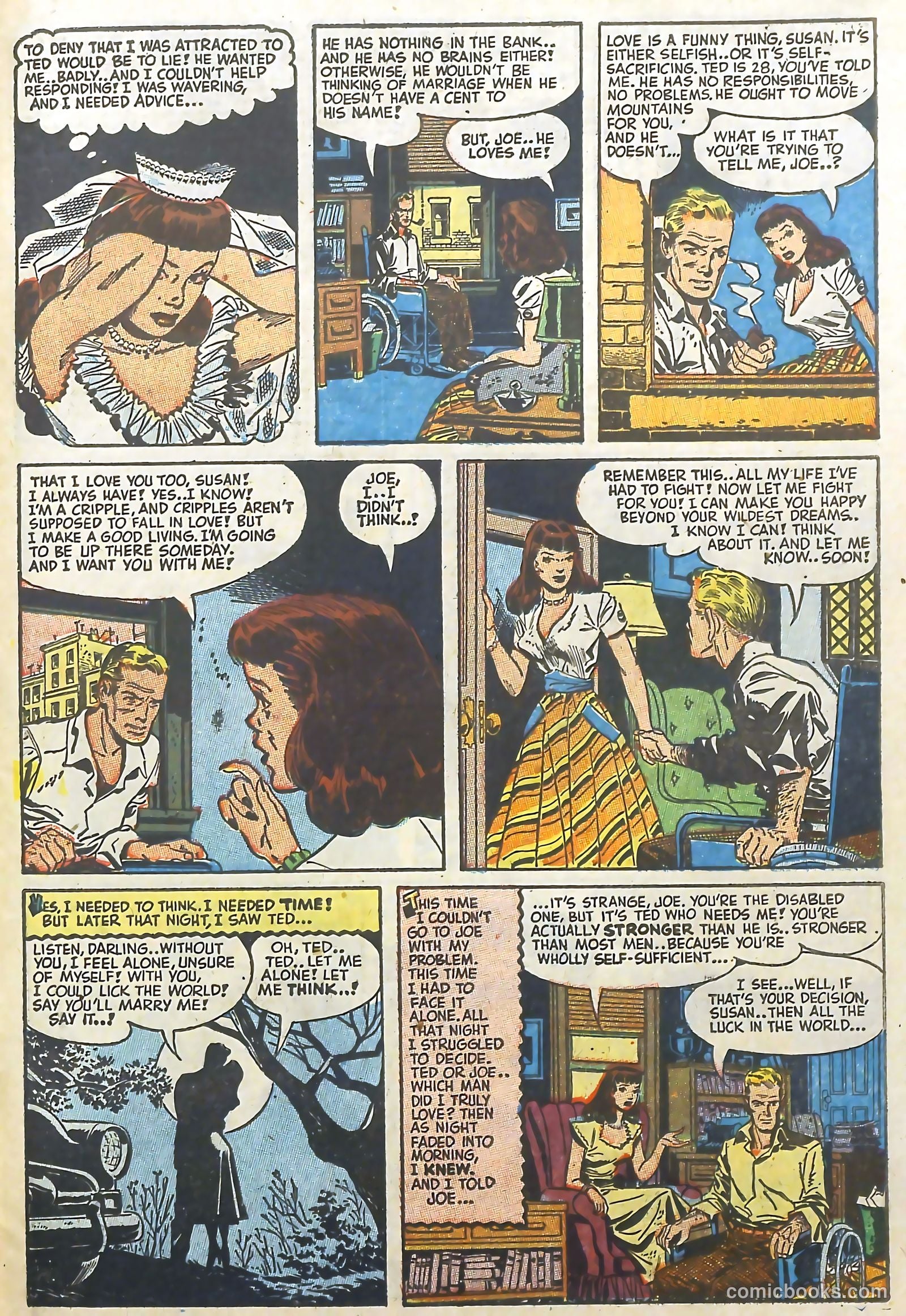 Love Illustrated #26 (1954) — page 31 of 36