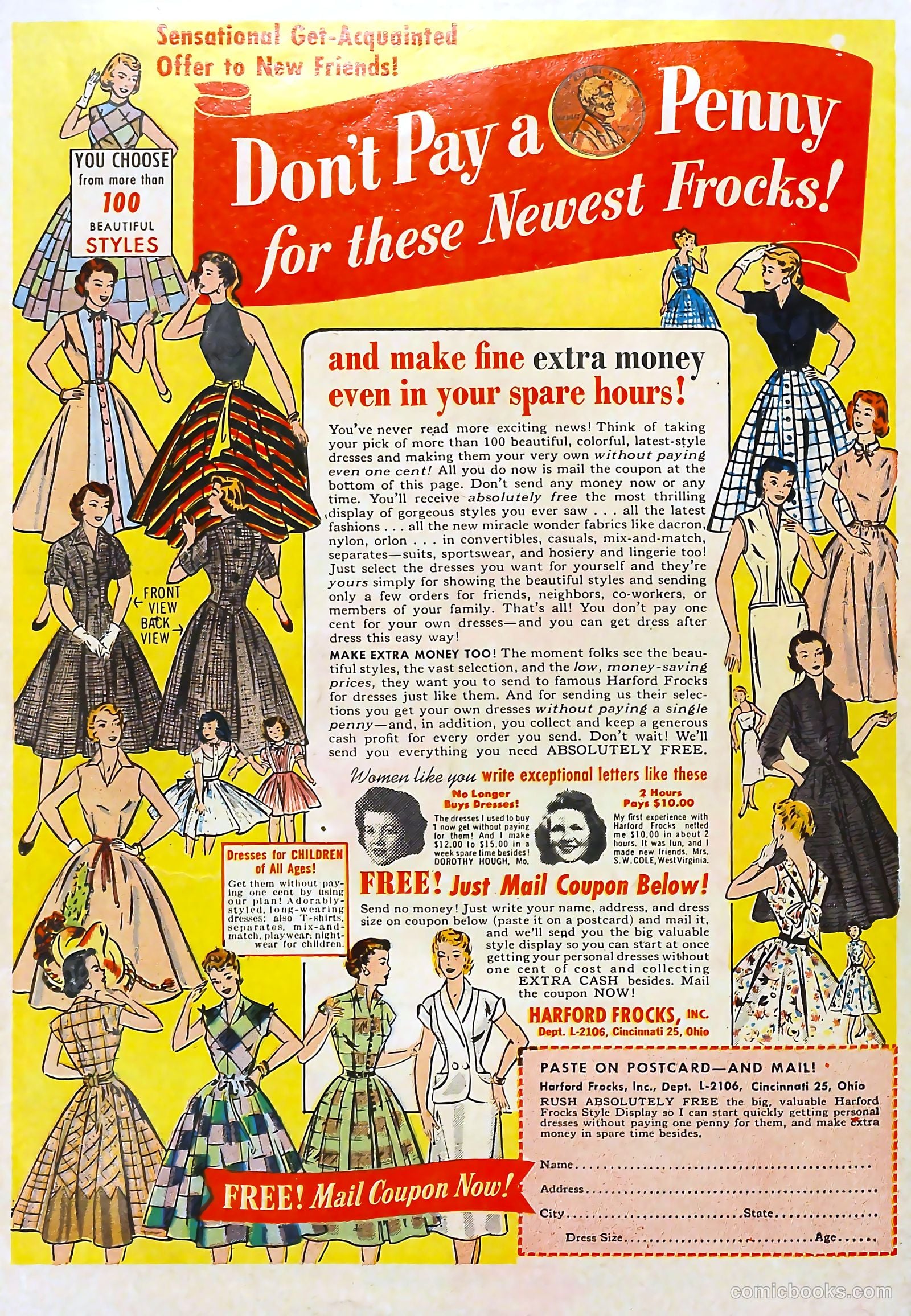 Love Illustrated #26 (1954) — page 36 of 36