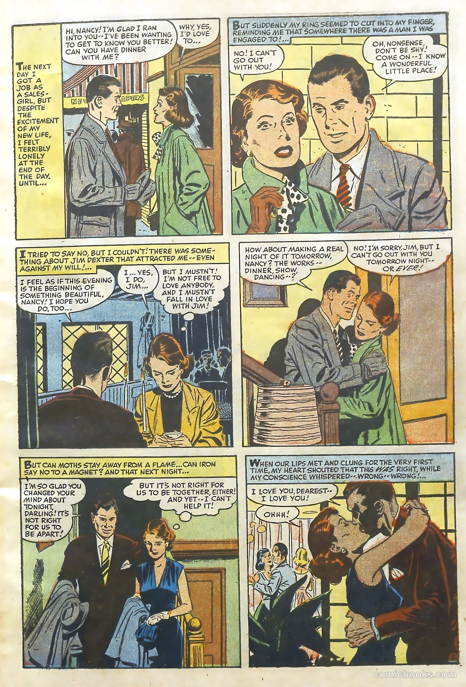 Love Illustrated #27 (1954) — page 8 of 38