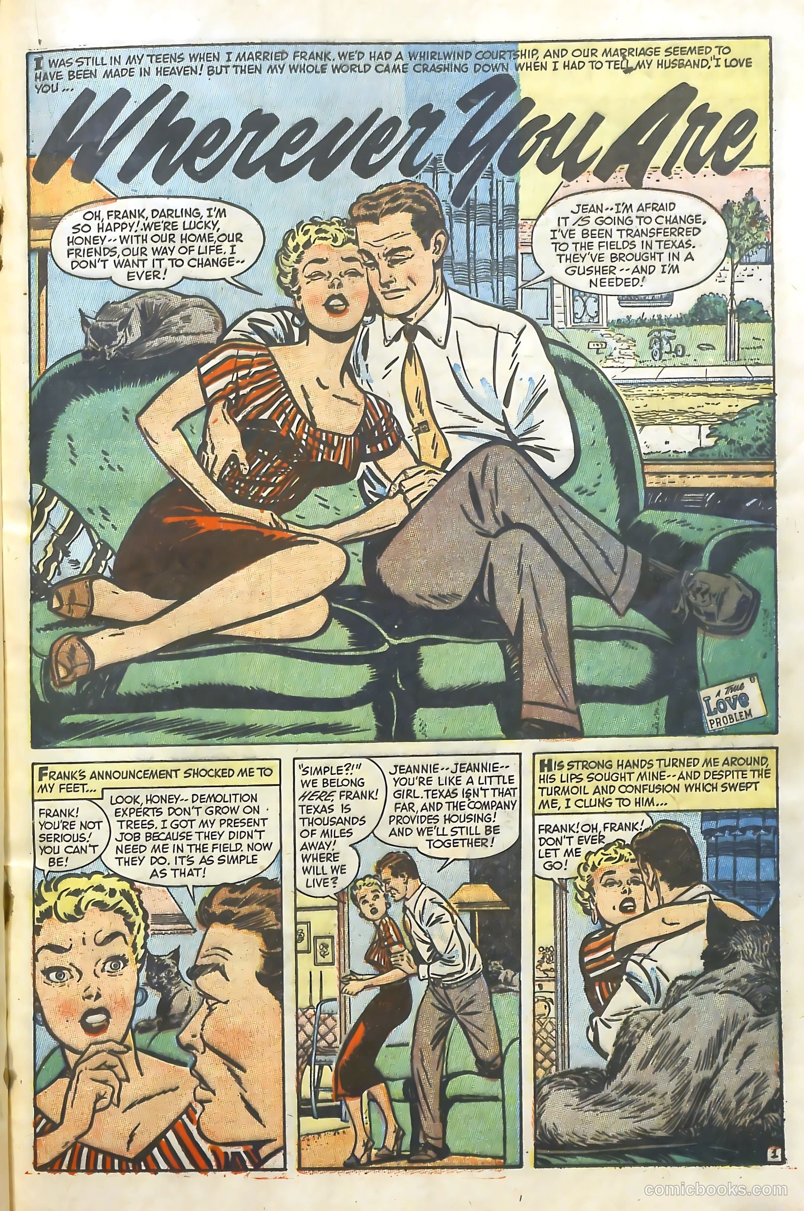 Love Illustrated #27 (1954) — page 22 of 38