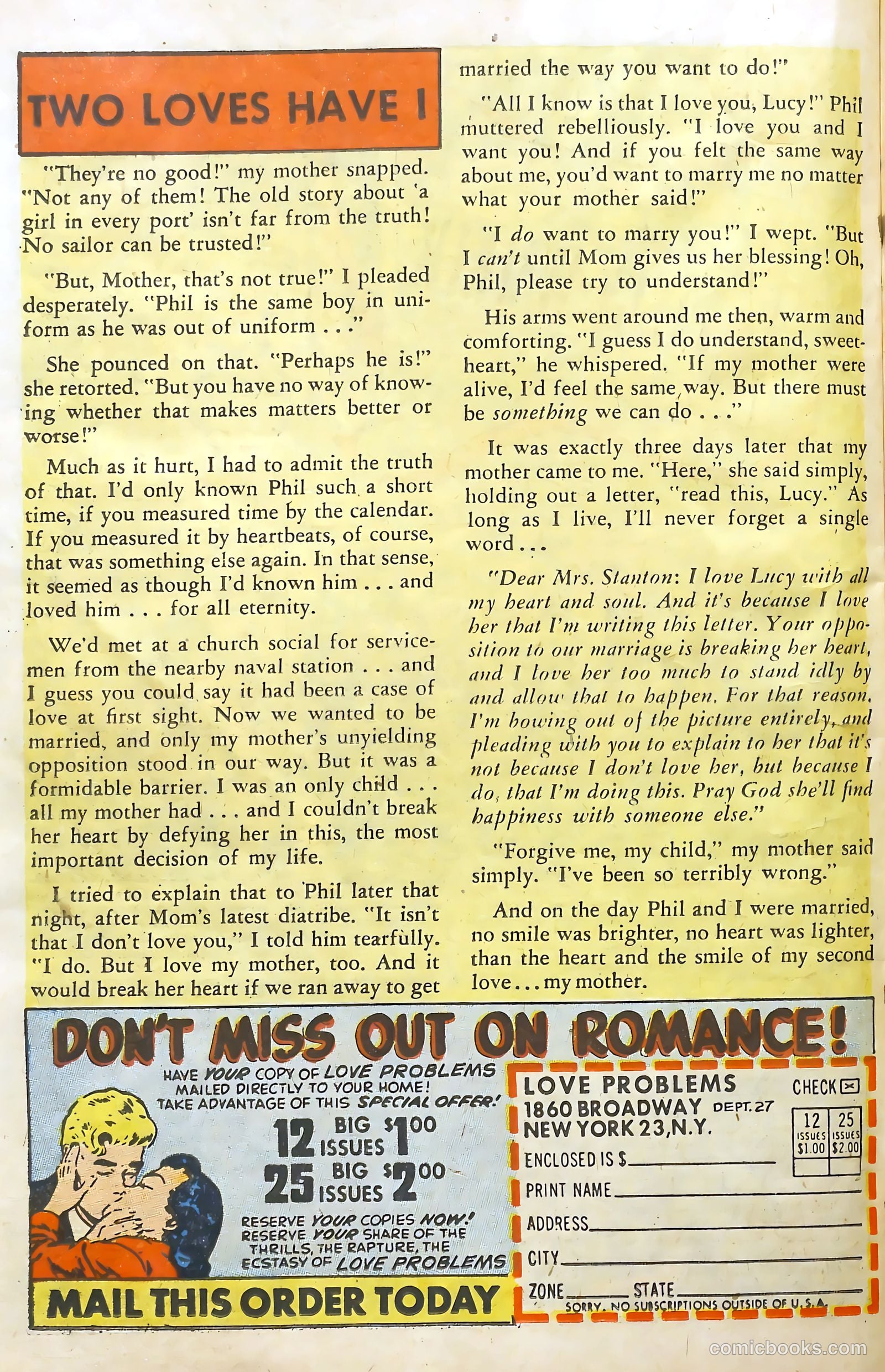 Love Illustrated #27 (1954) — page 27 of 38
