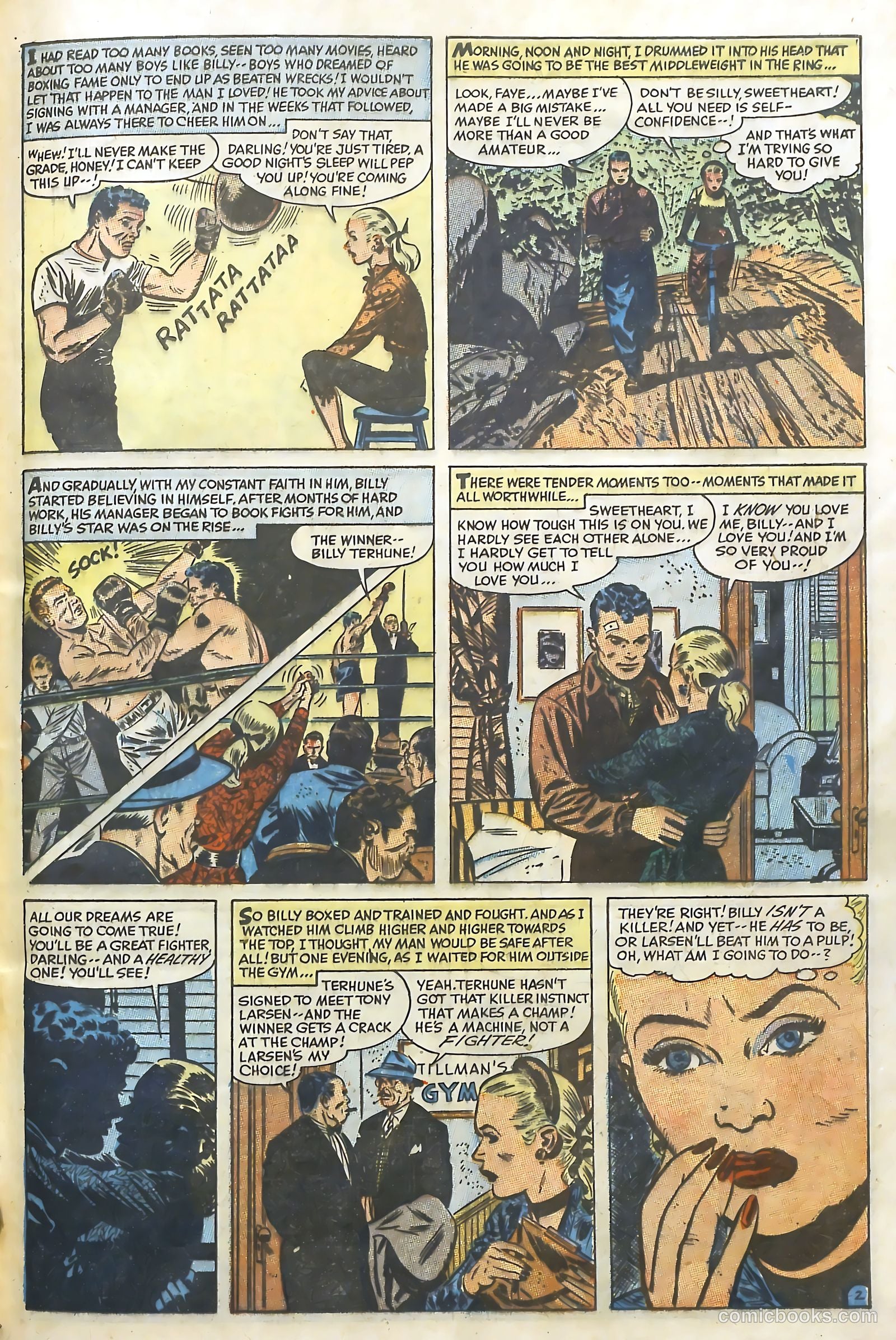 Love Illustrated #27 (1954) — page 30 of 38