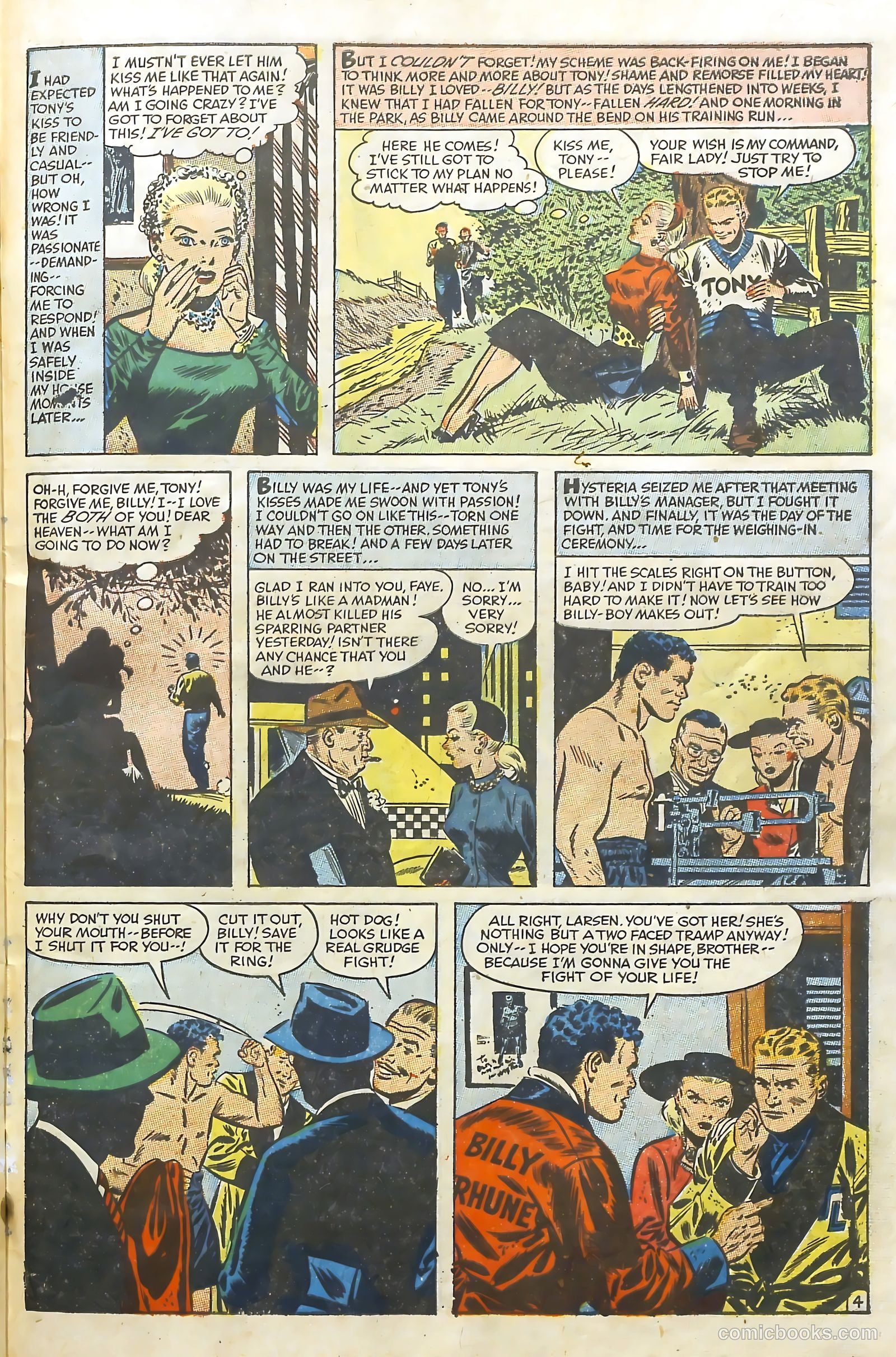 Love Illustrated #27 (1954) — page 32 of 38