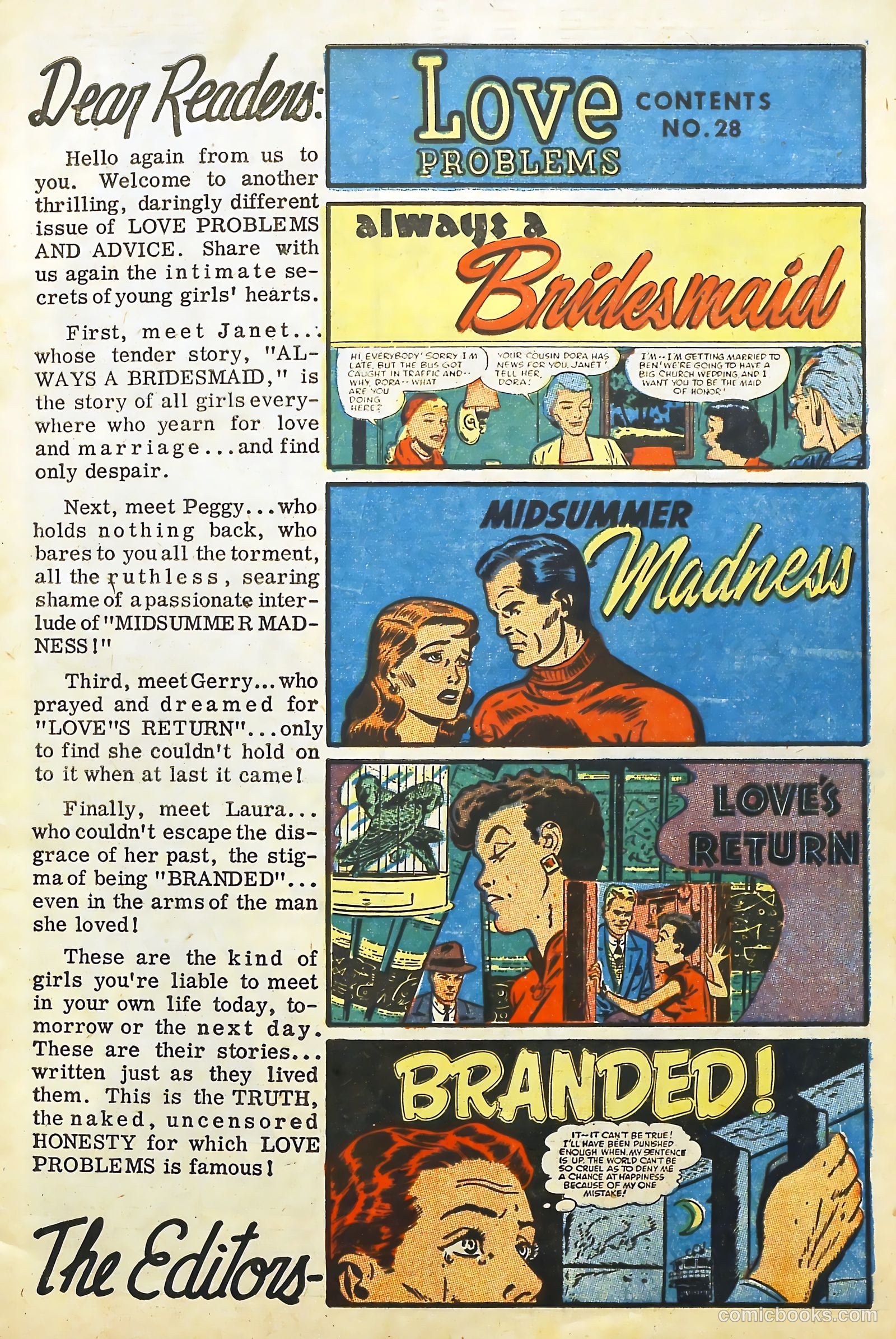 Love Illustrated #28 (1954) — page 4 of 37