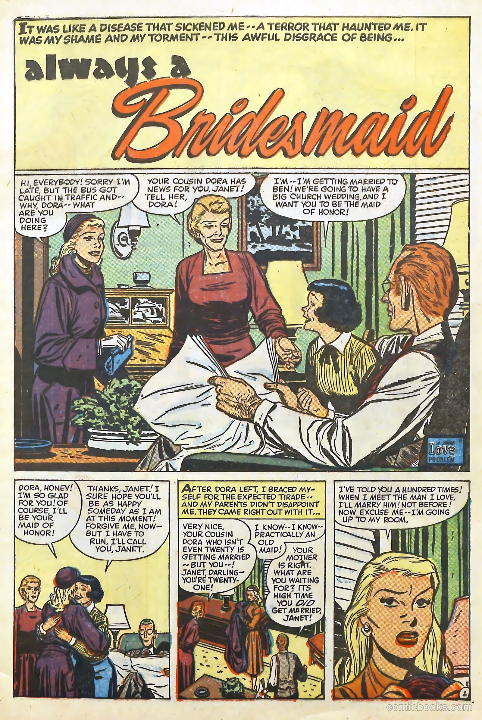 Love Illustrated #28 (1954) — page 6 of 37