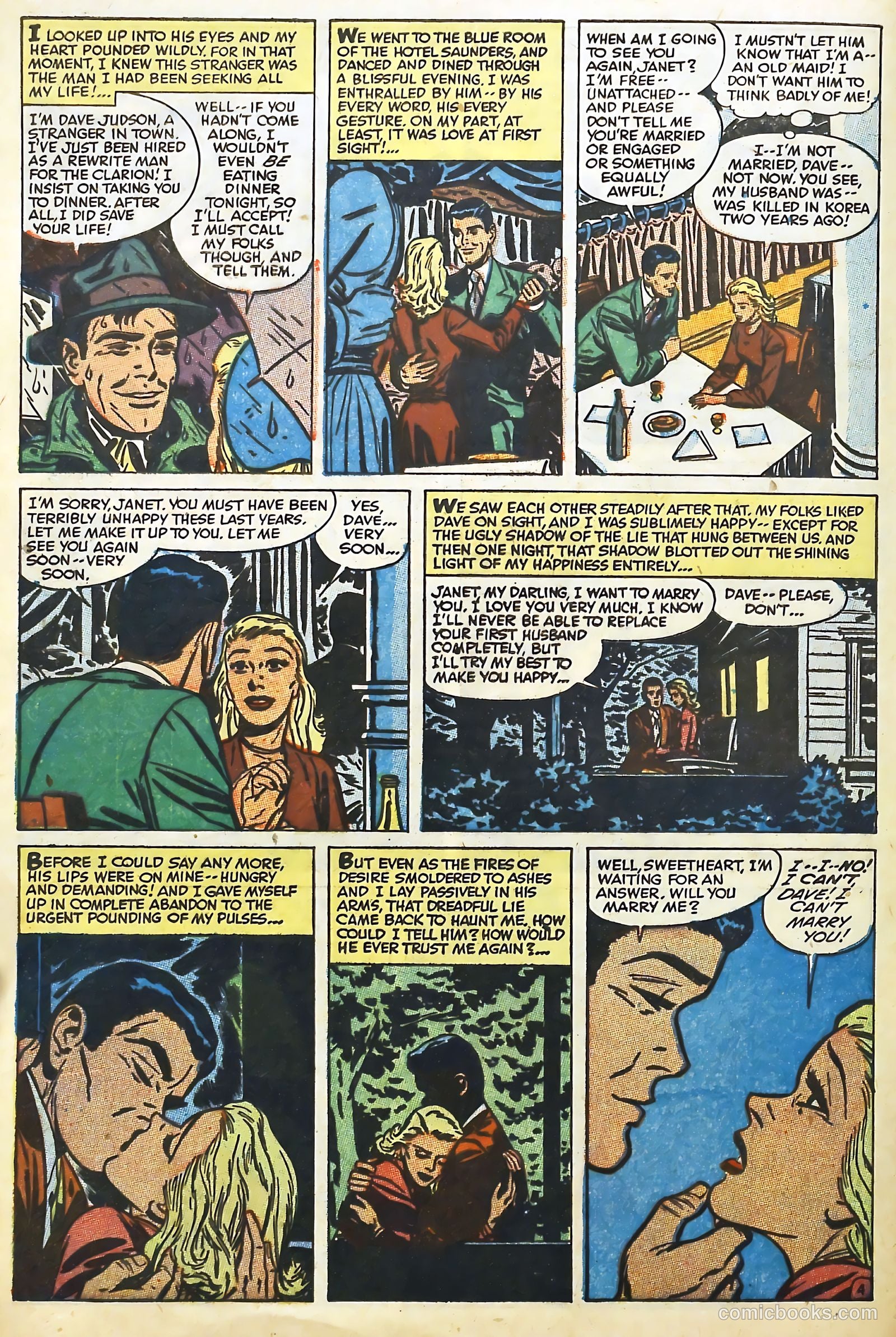 Love Illustrated #28 (1954) — page 9 of 37