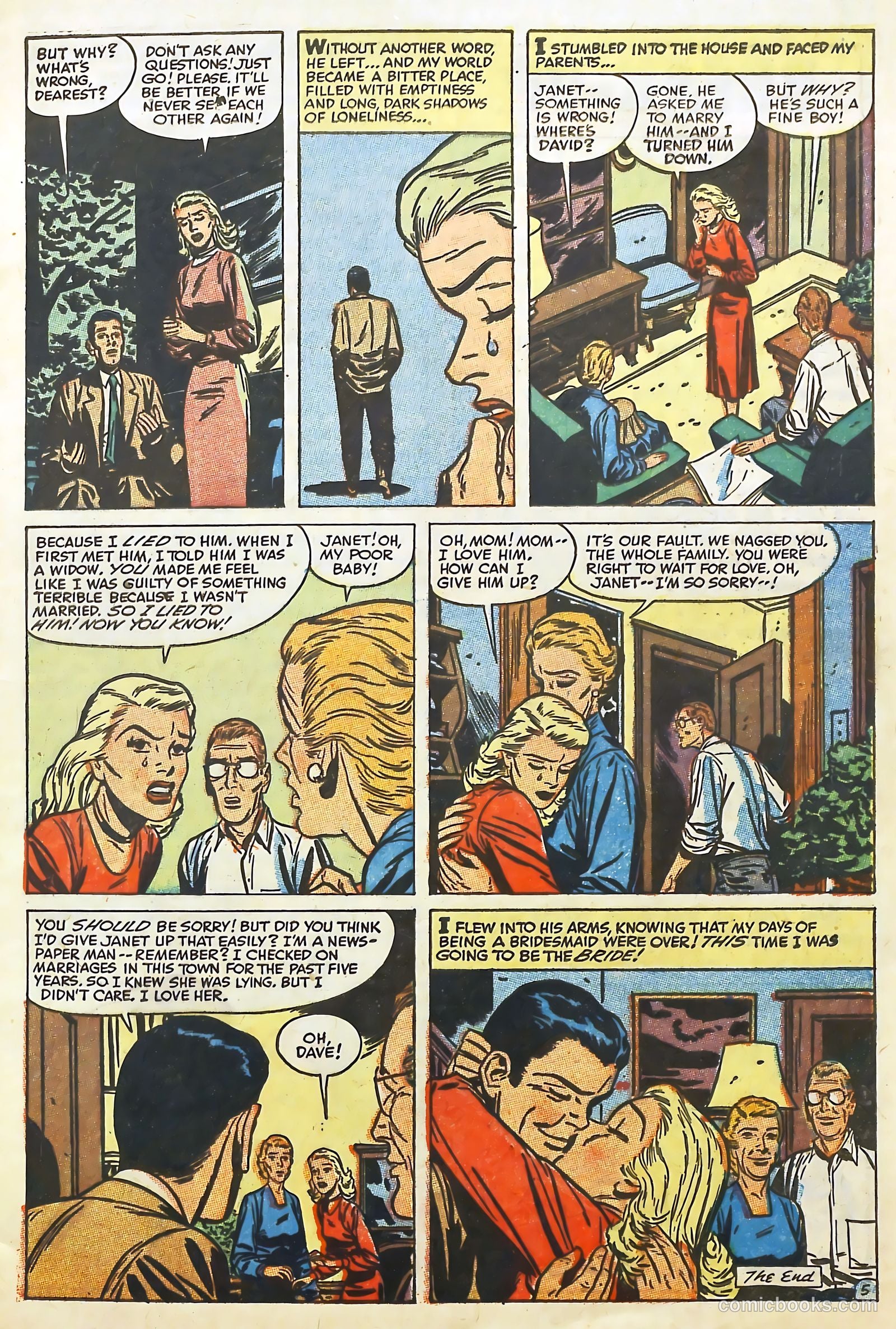 Love Illustrated #28 (1954) — page 10 of 37