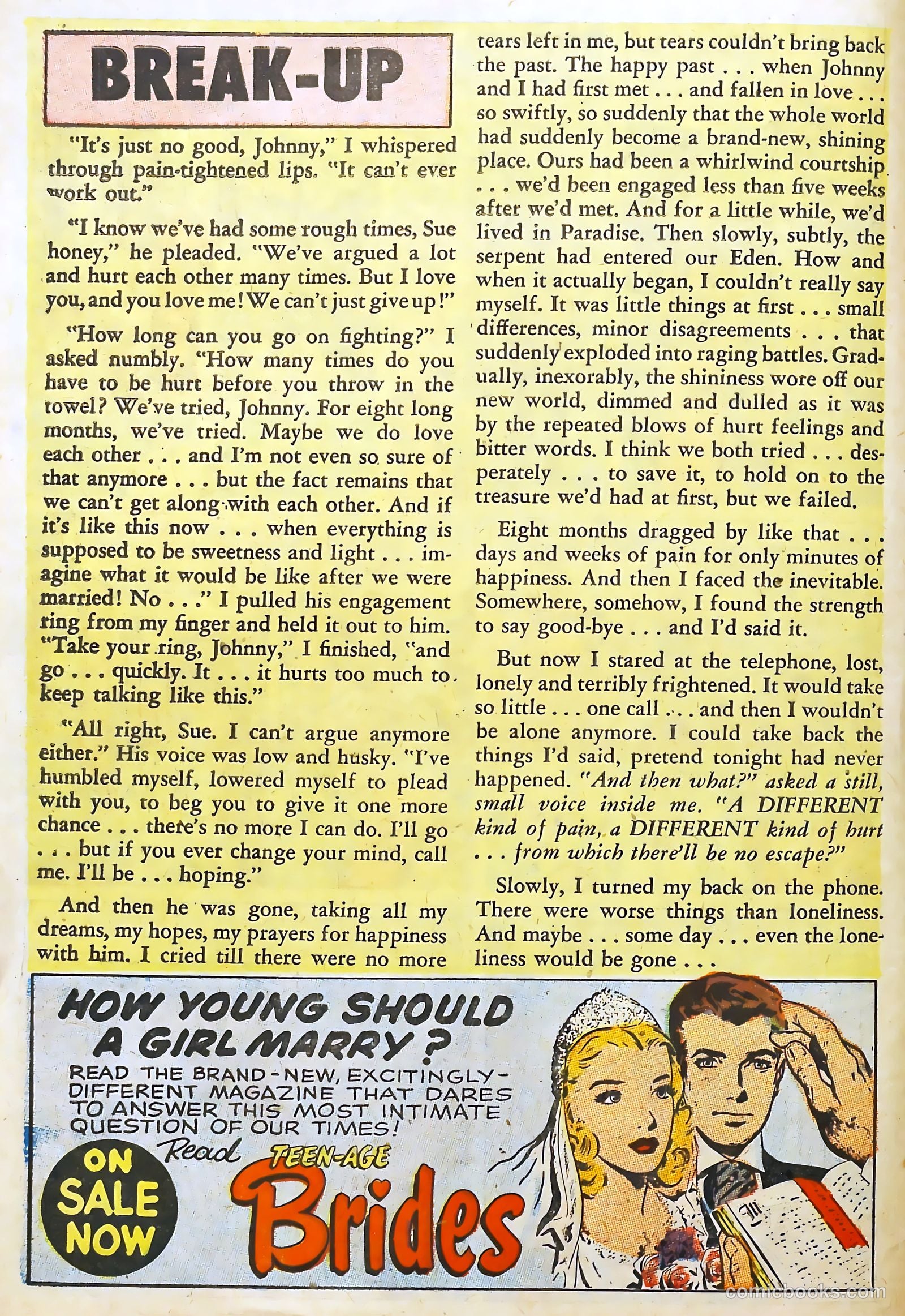 Love Illustrated #28 (1954) — page 11 of 37