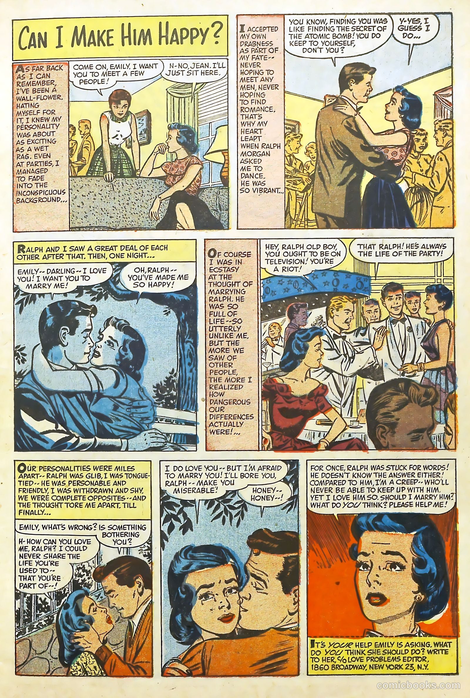 Love Illustrated #28 (1954) — page 12 of 37