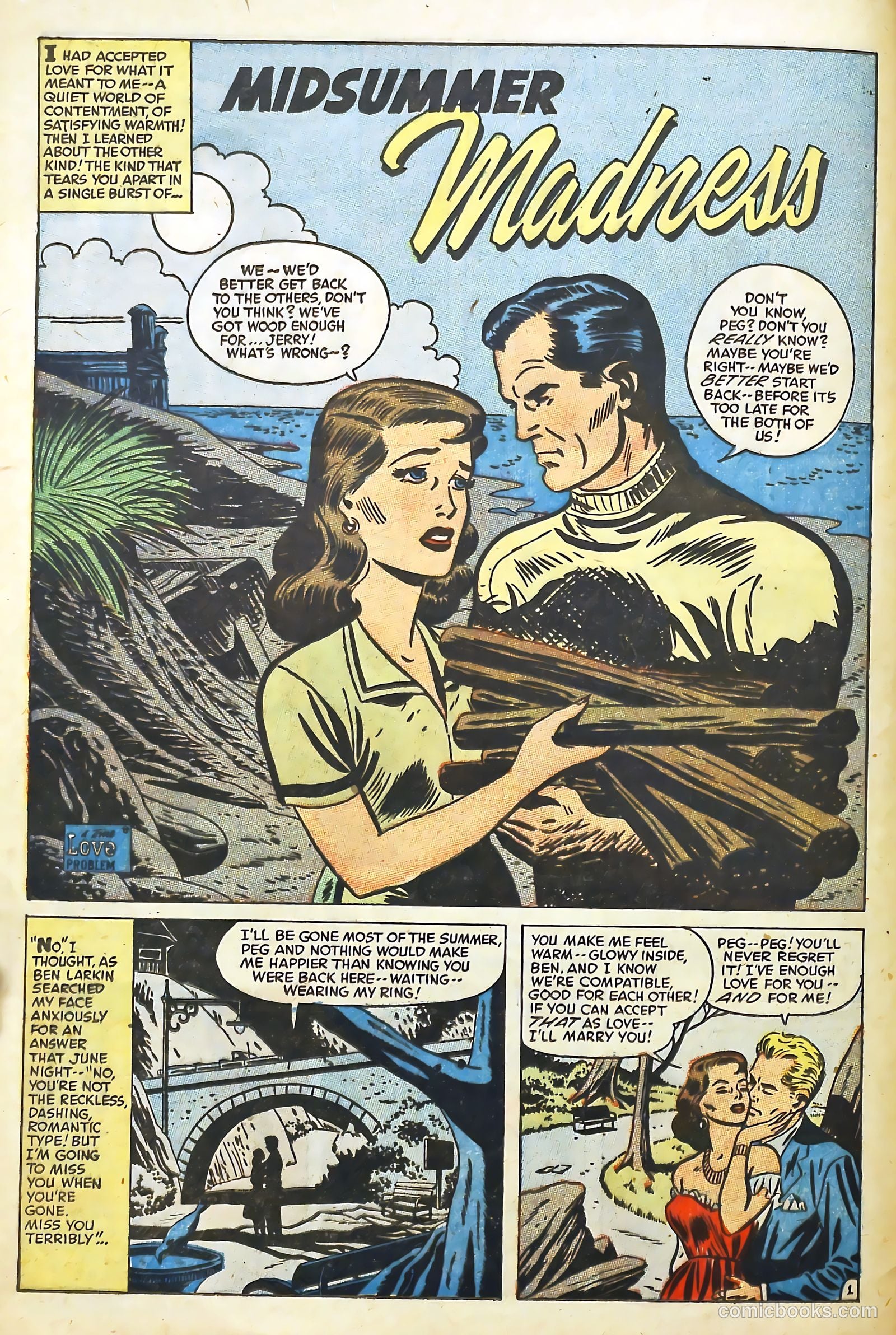 Love Illustrated #28 (1954) — page 13 of 37