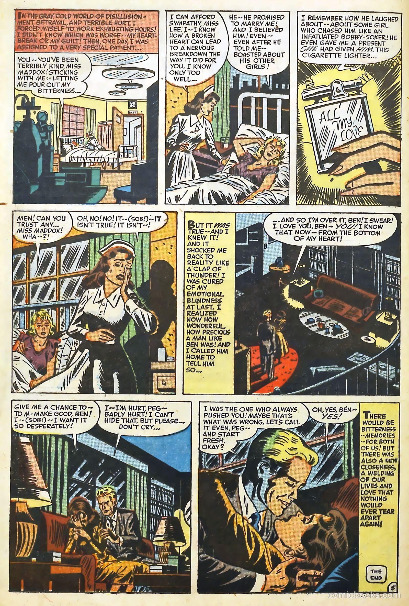 Love Illustrated #28 (1954) — page 17 of 37