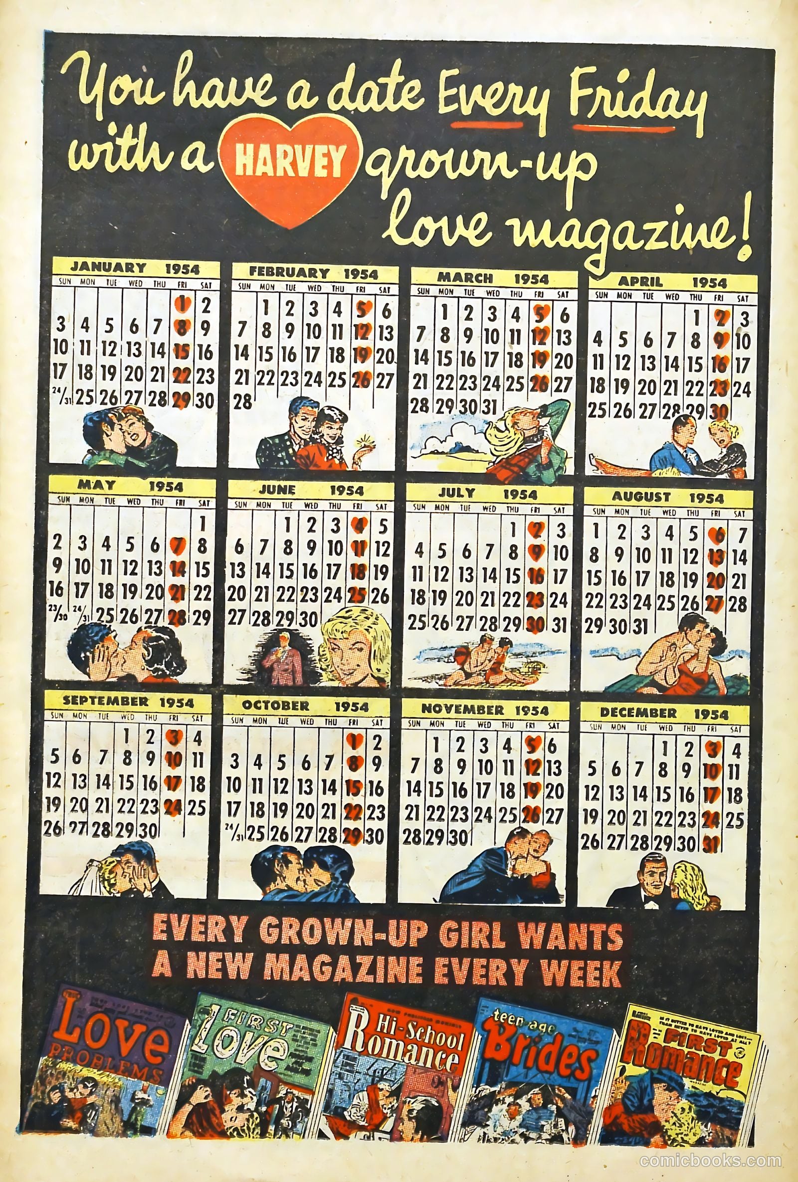 Love Illustrated #28 (1954) — page 19 of 37
