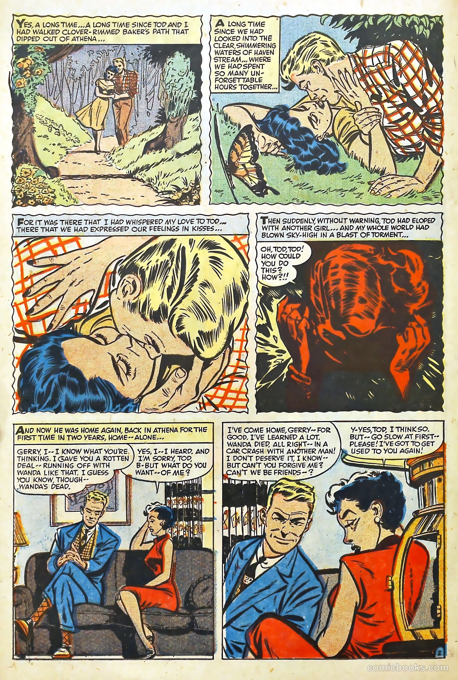 Love Illustrated #28 (1954) — page 23 of 37