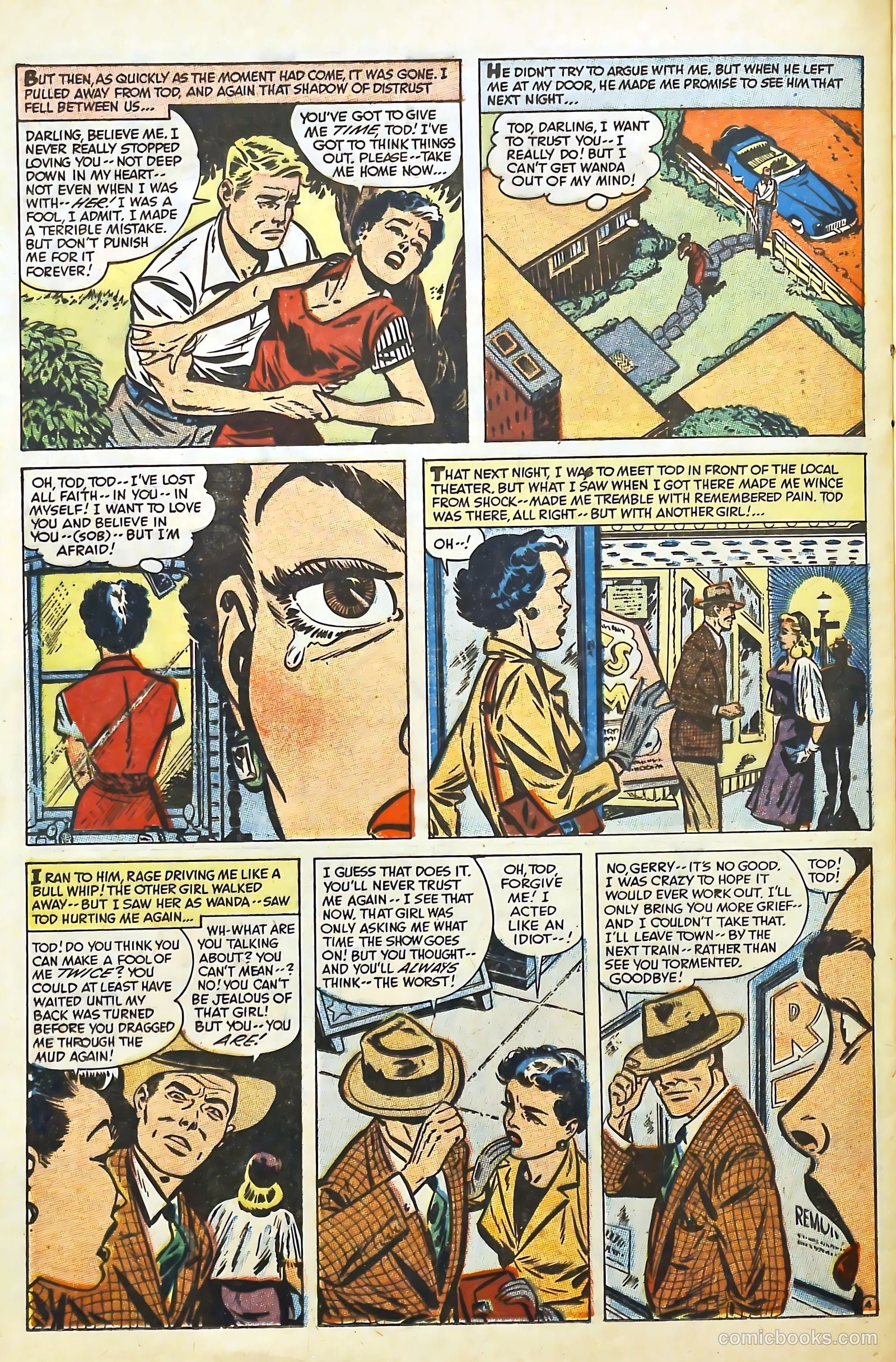 Love Illustrated #28 (1954) — page 25 of 37