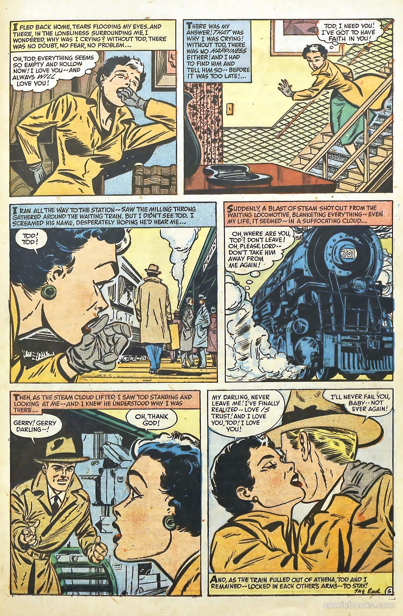 Love Illustrated #28 (1954) — page 26 of 37