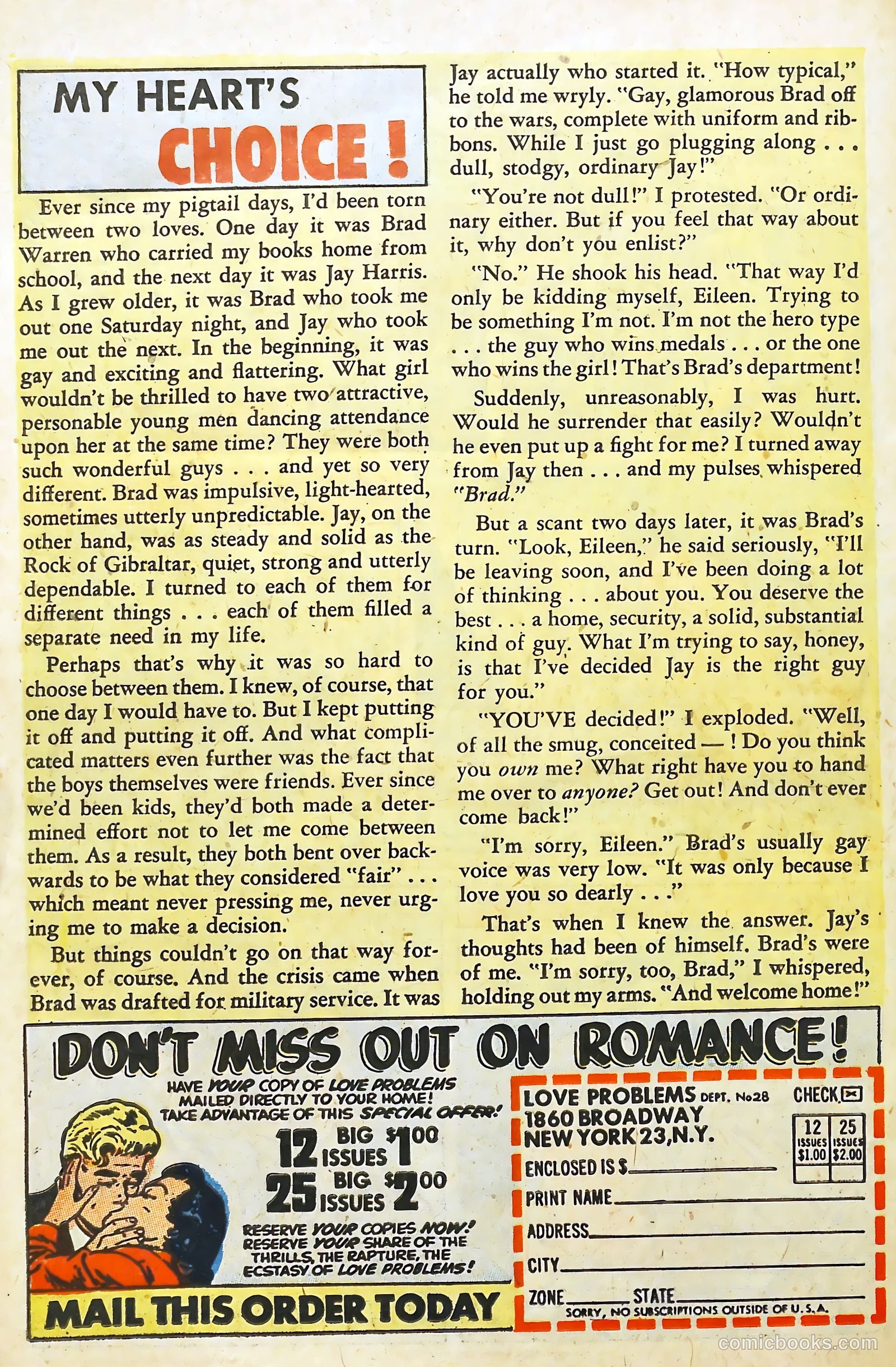 Love Illustrated #28 (1954) — page 27 of 37