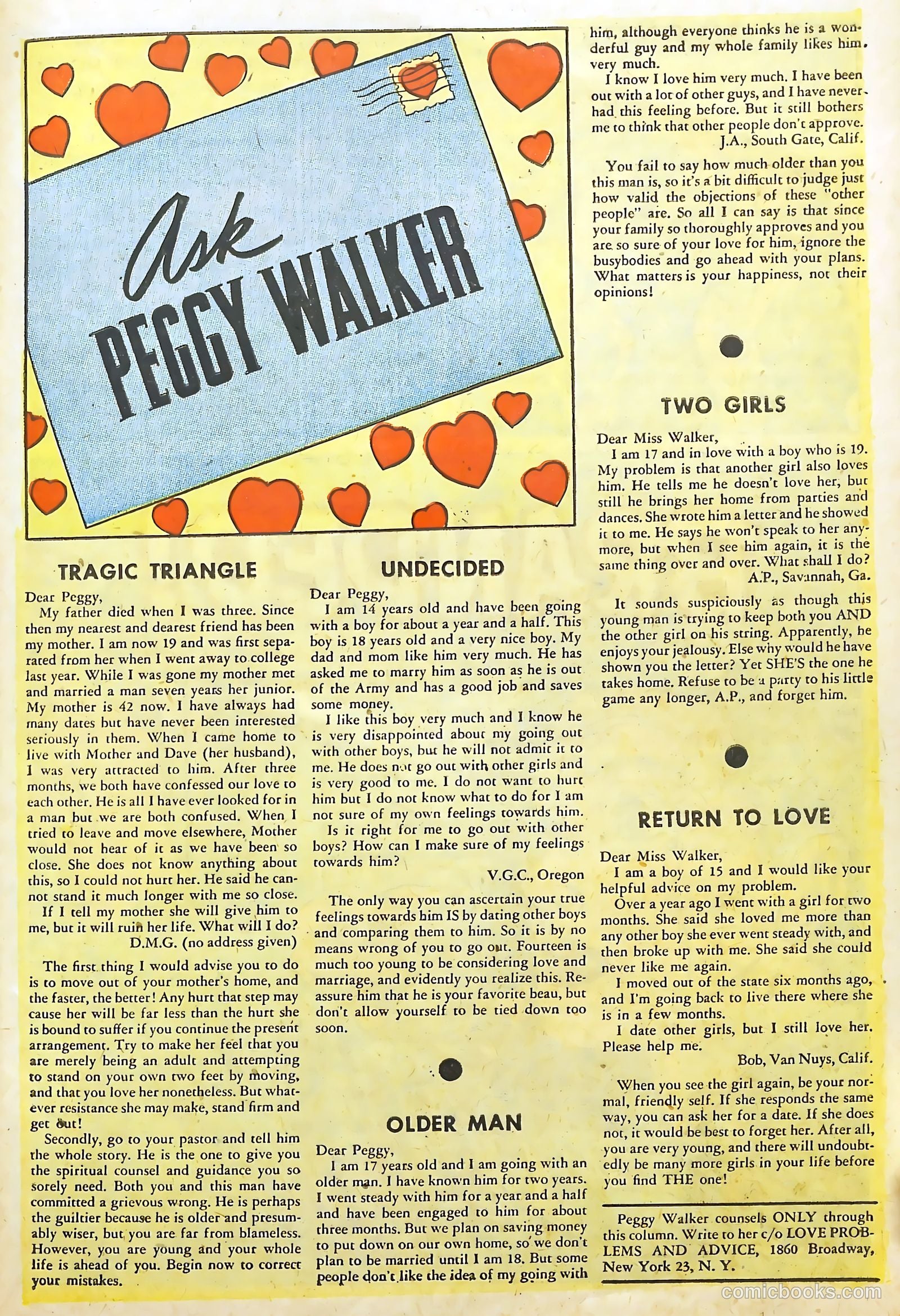 Love Illustrated #28 (1954) — page 28 of 37
