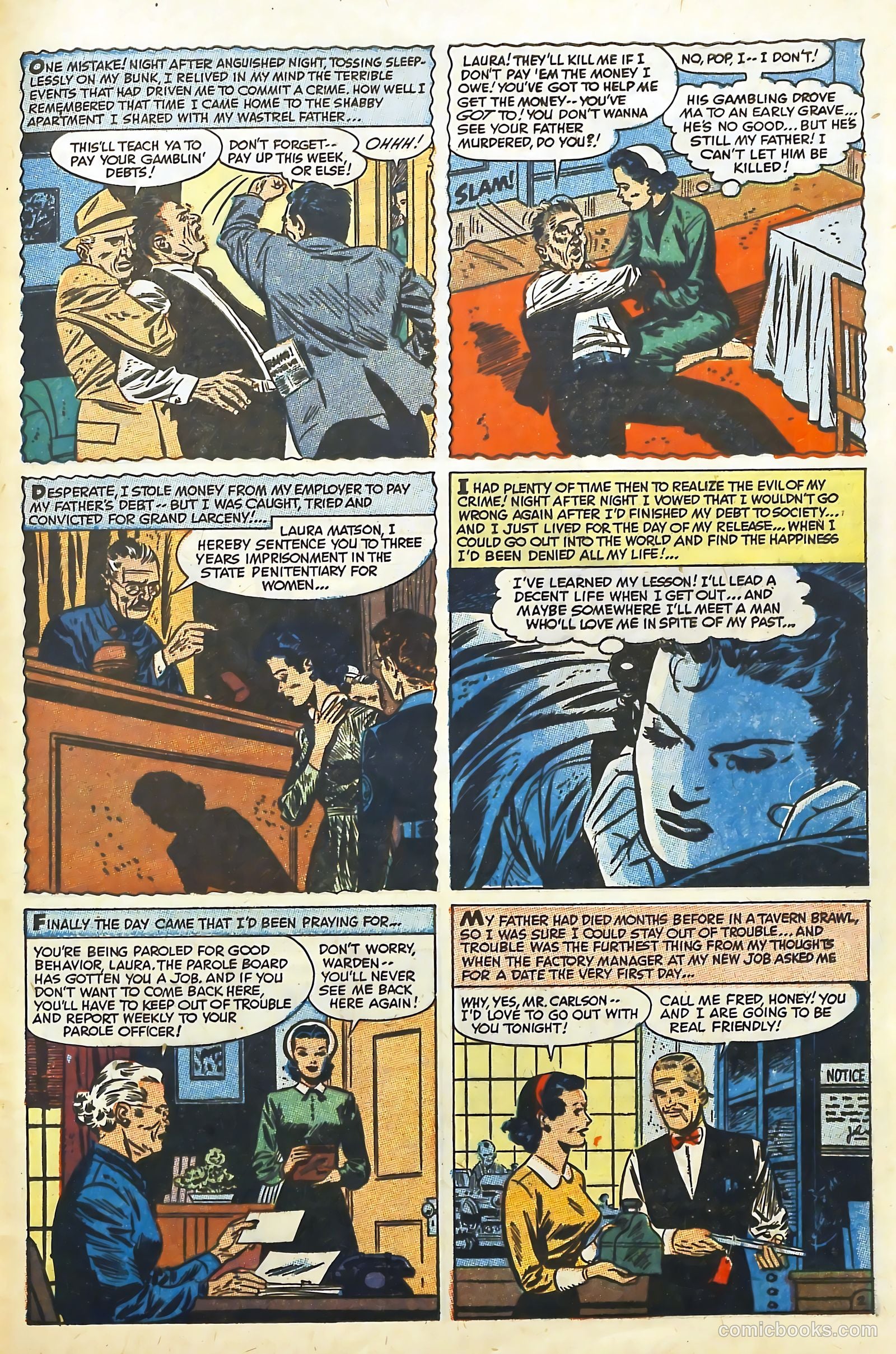 Love Illustrated #28 (1954) — page 30 of 37