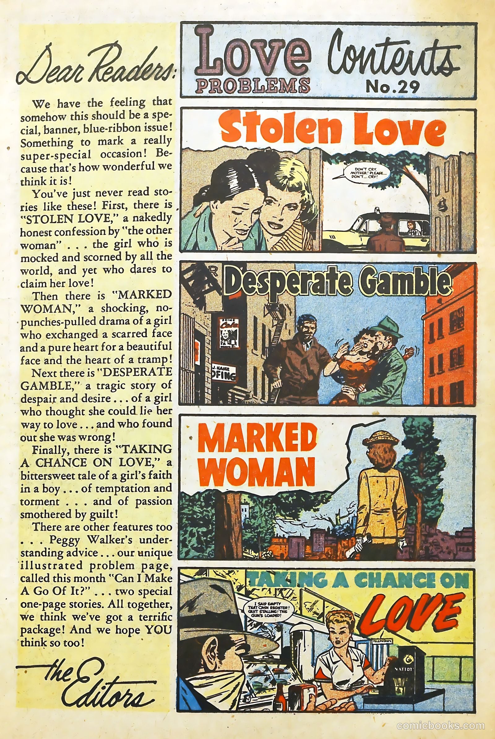Love Illustrated #29 (1954) — page 3 of 37