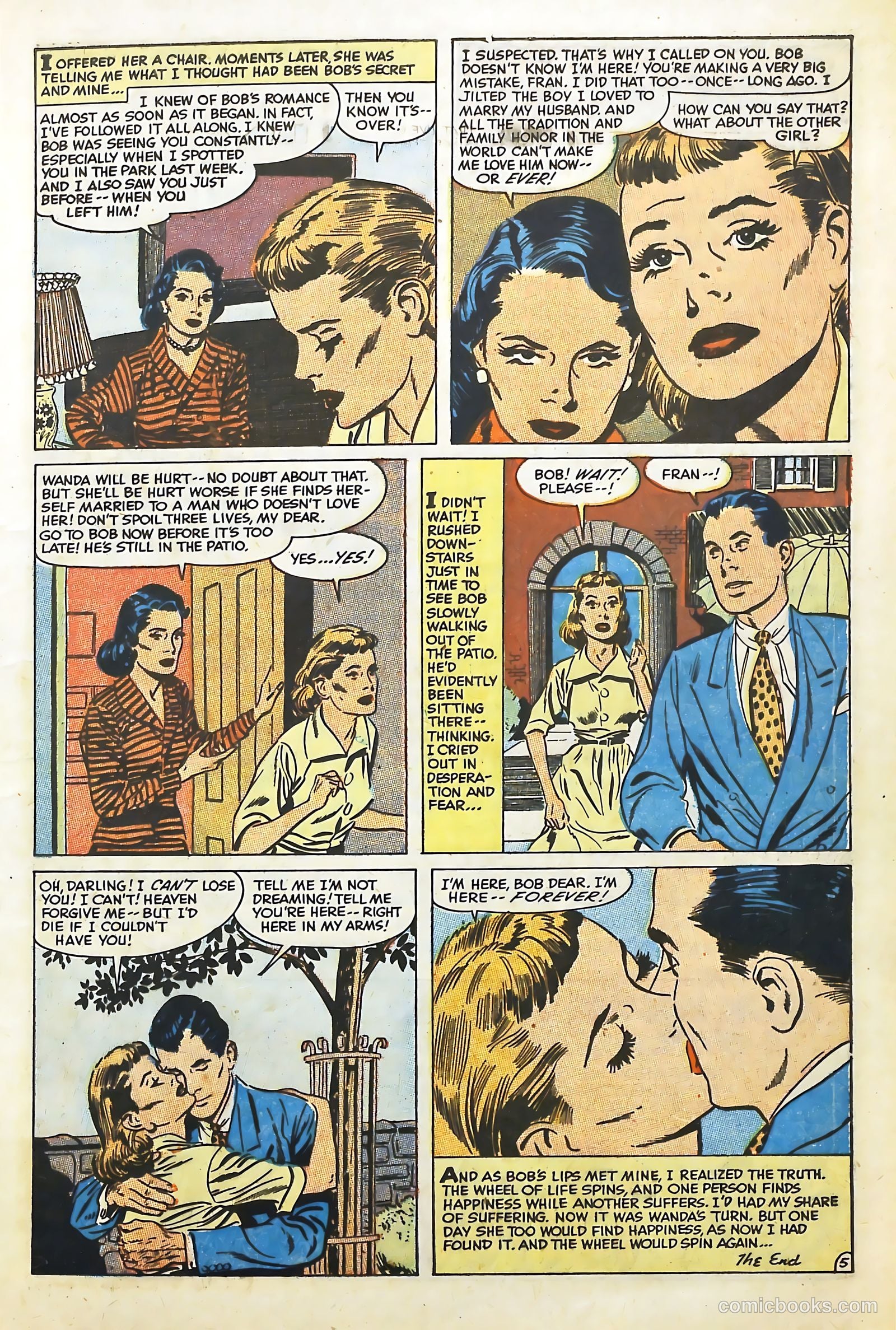 Love Illustrated #29 (1954) — page 9 of 37