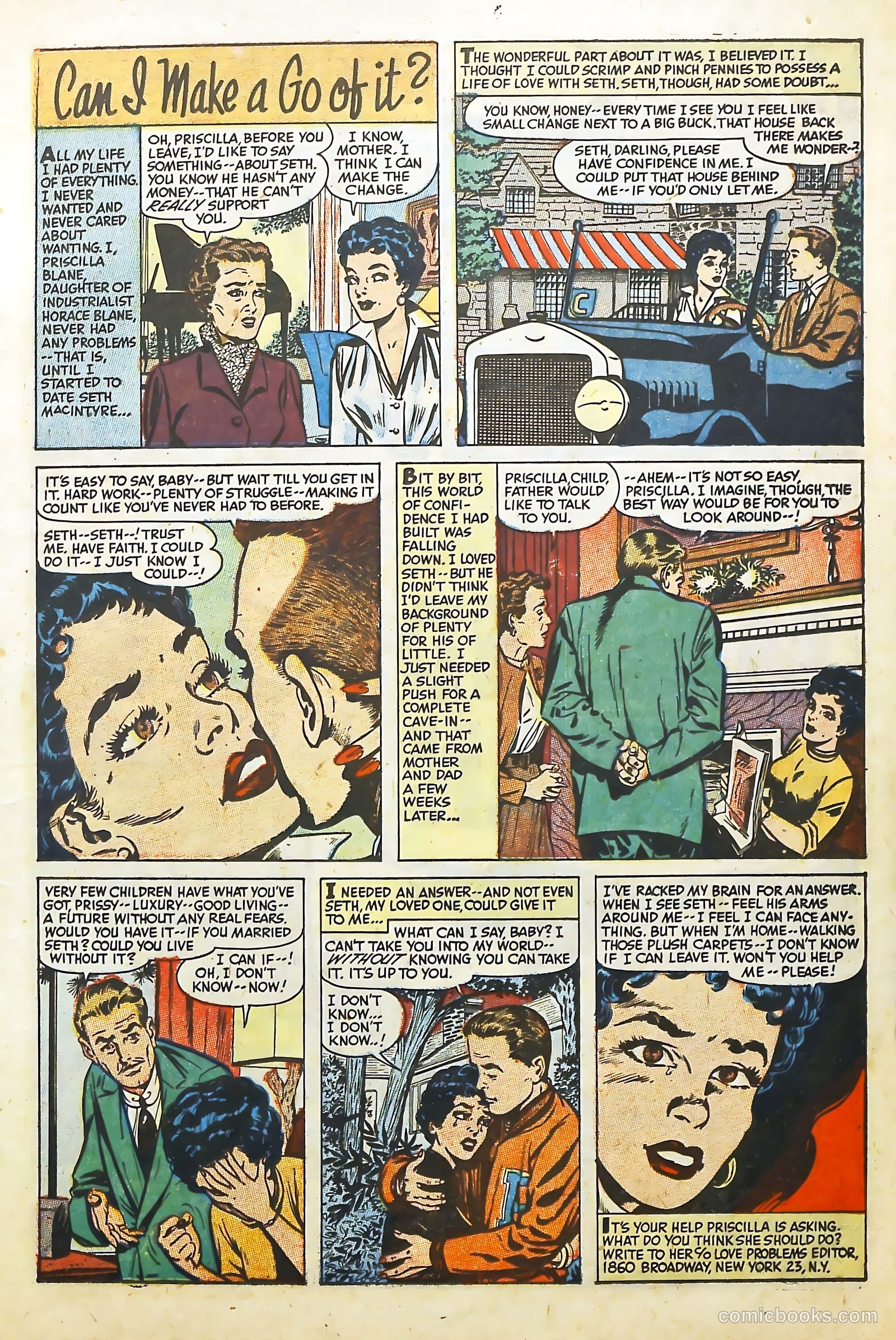 Love Illustrated #29 (1954) — page 11 of 37